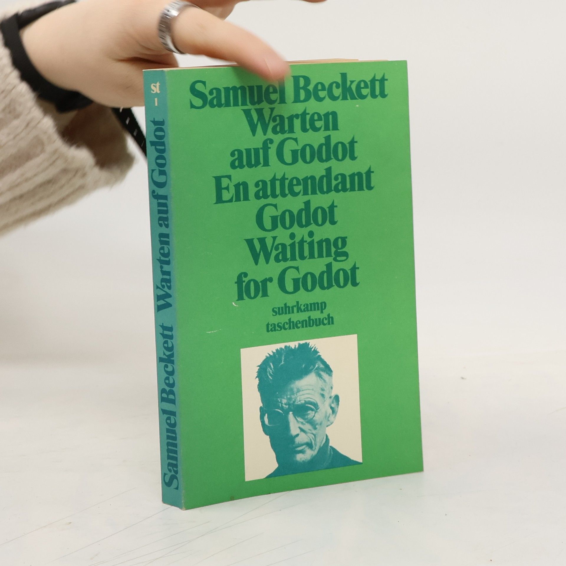 Samuel Beckett Warten auf Godot. En attendant Godot. Waiting for Godot