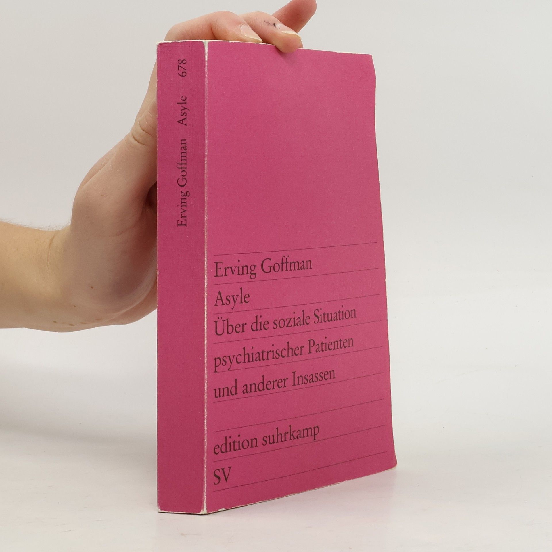 Erving Goffman Asyle