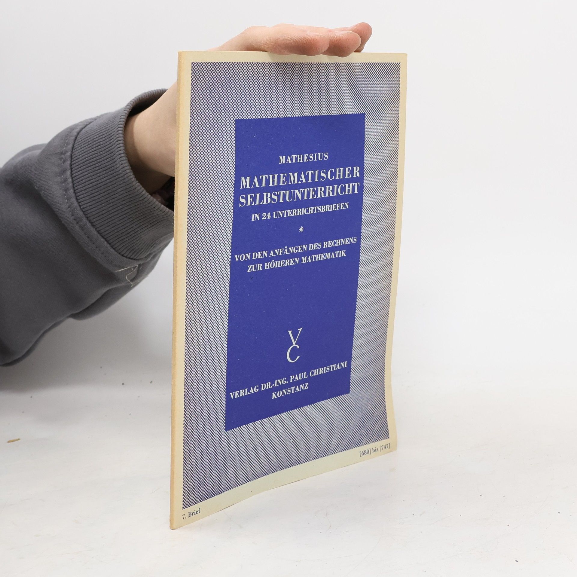 Paul Mathesius Mathematischer Selbstunterricht in 24 Unterrichtsbriefen 2