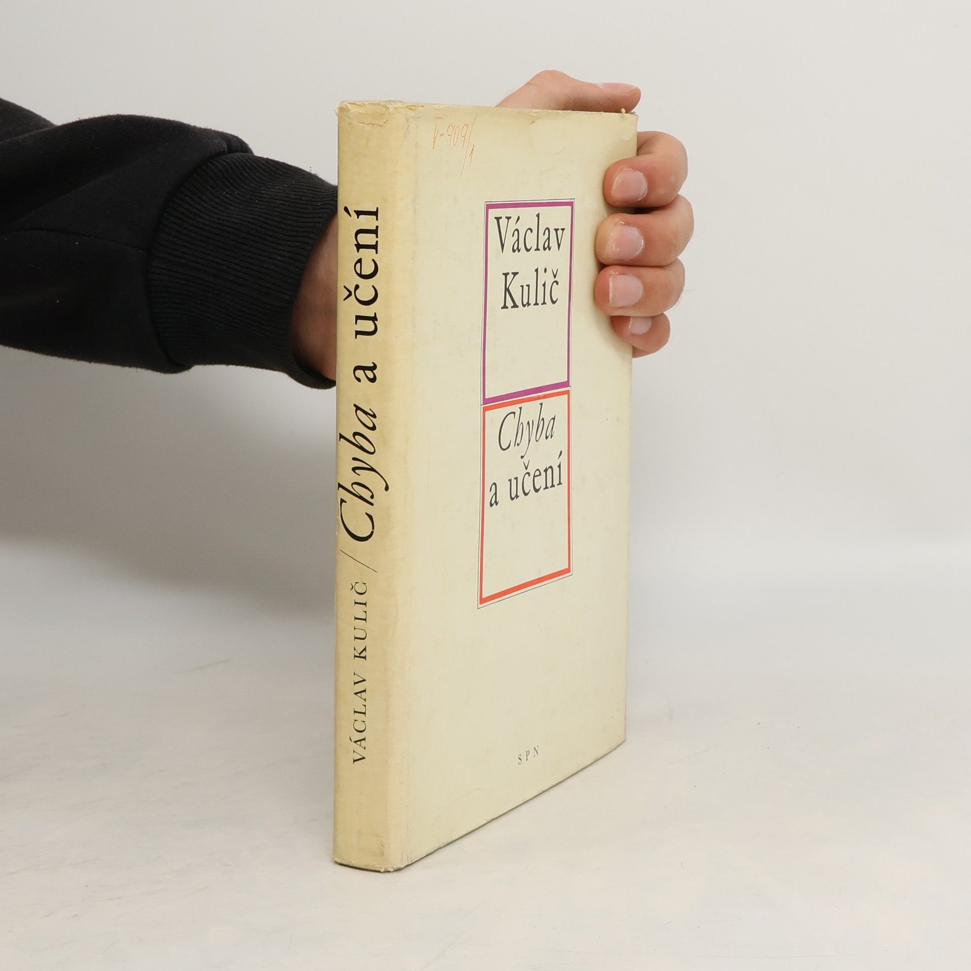 Václav Kulič Chyba a učení