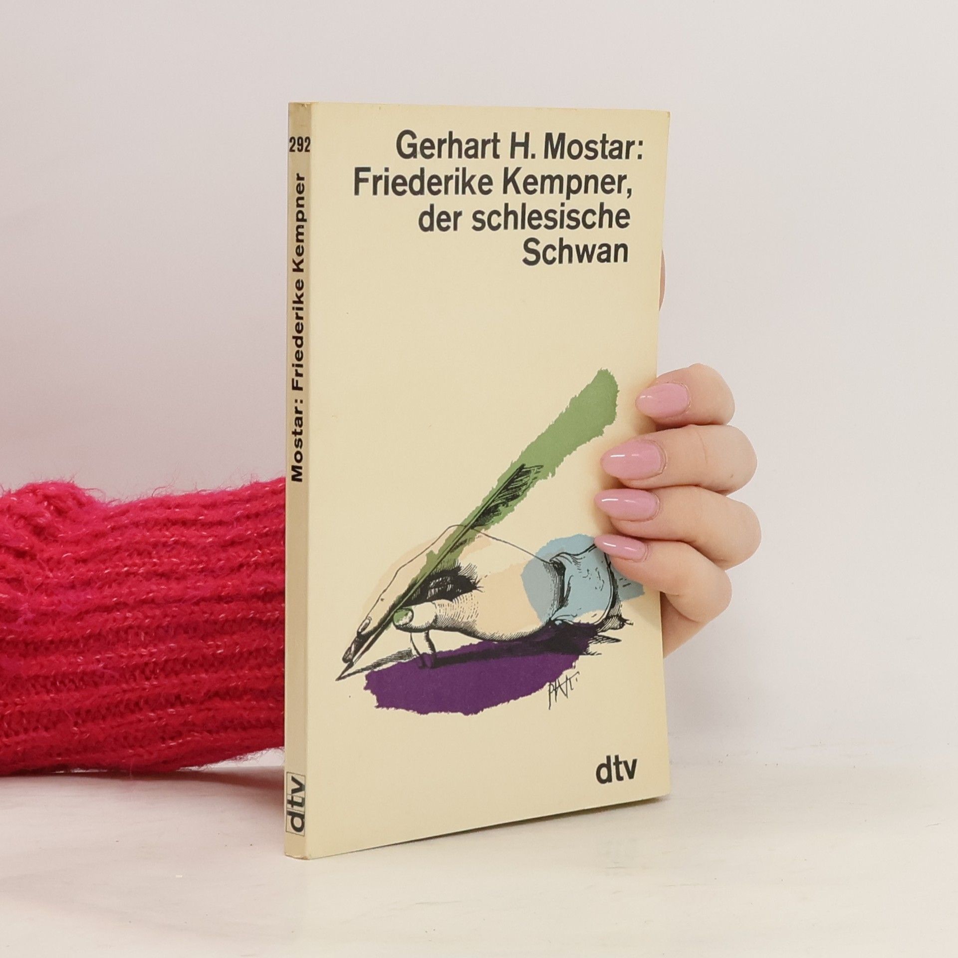 Gerhart Hermann Mostar Friederike Kempner, der schlesische Schwan