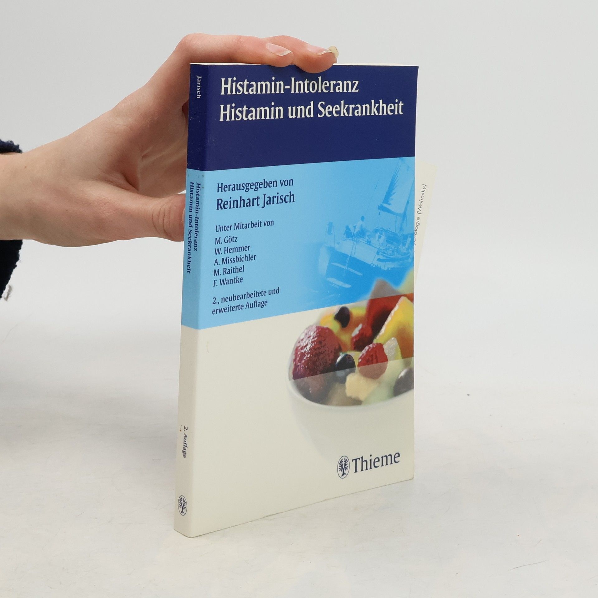 Histamin-Intoleranz, Histamin und Seekrankheit