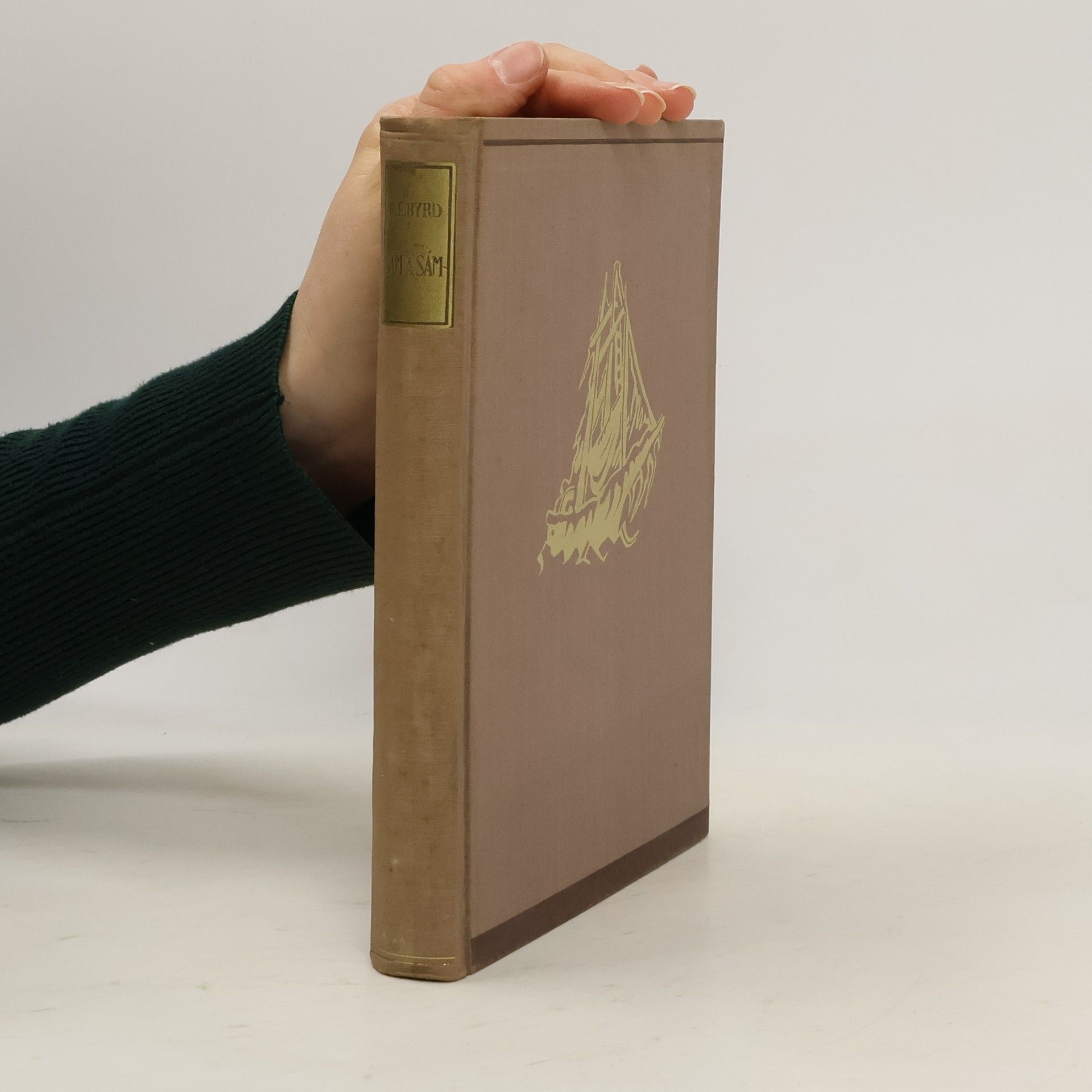 Richard Evelyn Byrd Sám a sám v ledových pustinách jižní točny