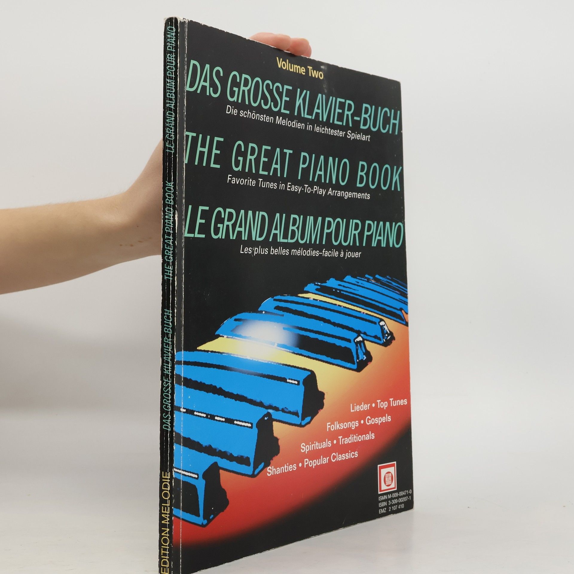Autorenkollektiv Edition Melodie - 2: Das große Klavierbuch / The Great Piano Book / Le grand album pour piano