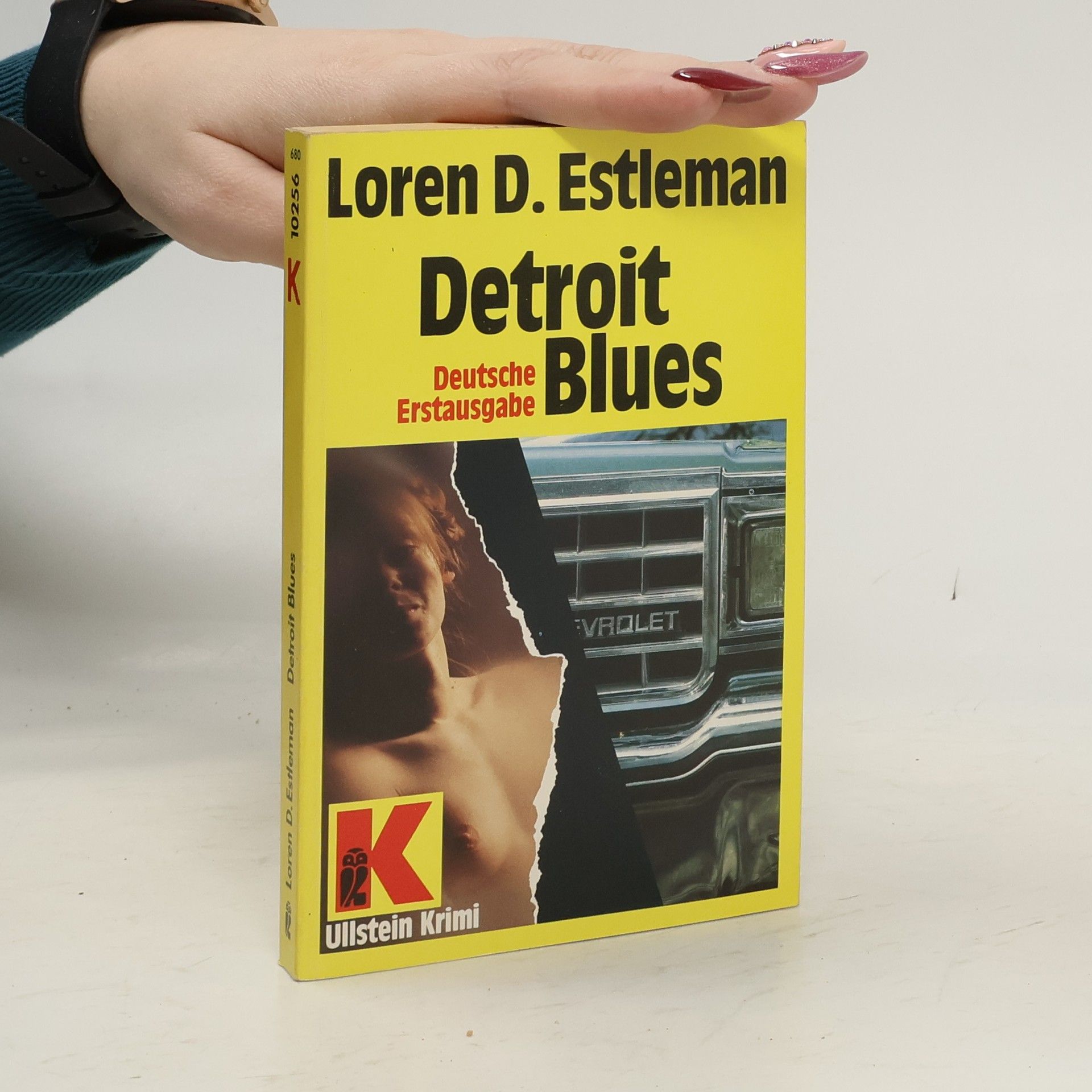 Loren D. Estleman Detroit Blues. Kriminalroman mit Amos Walker. Deutsche Erstausgabe