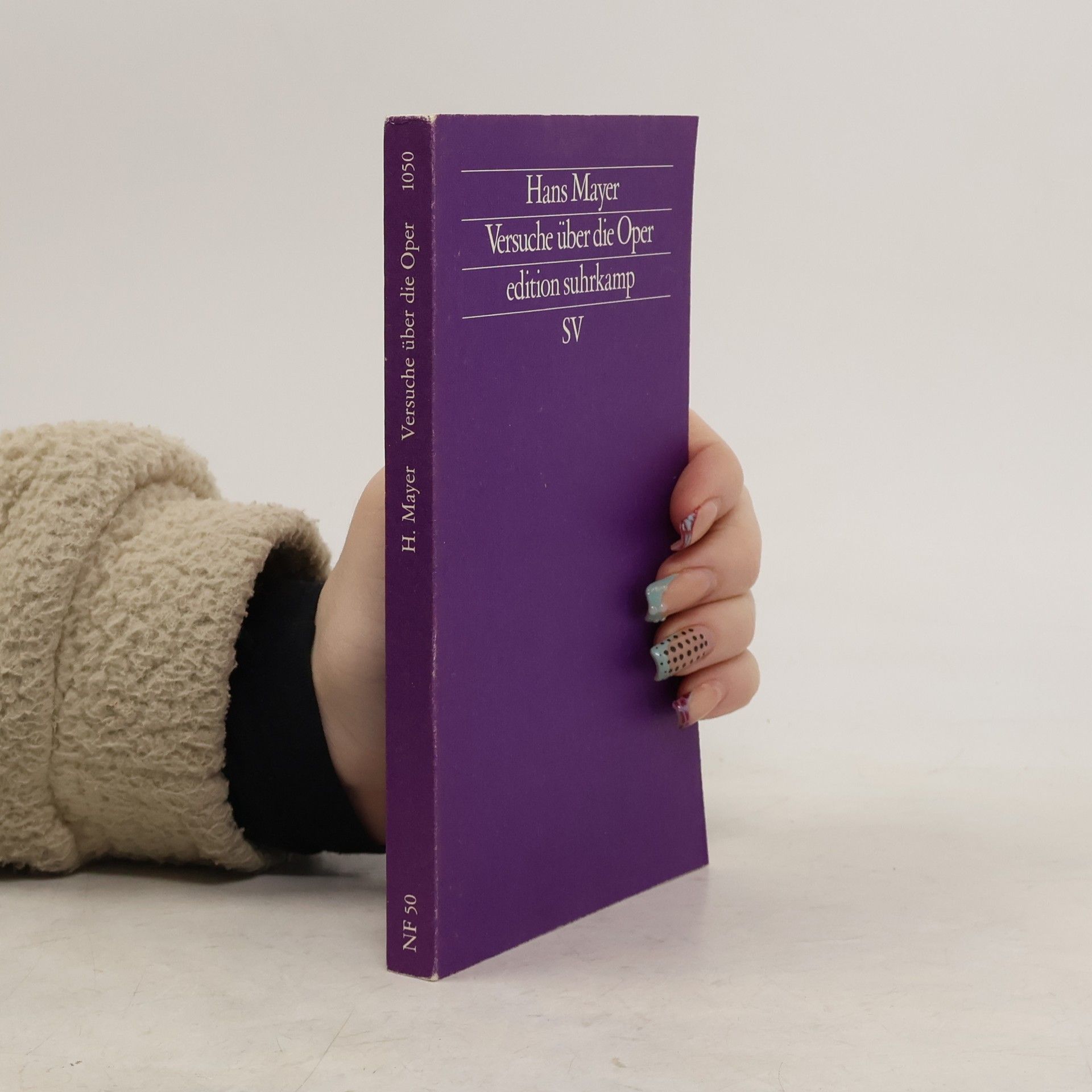 Hans Mayer Edition Suhrkamp - 1050: Versuche über die Oper