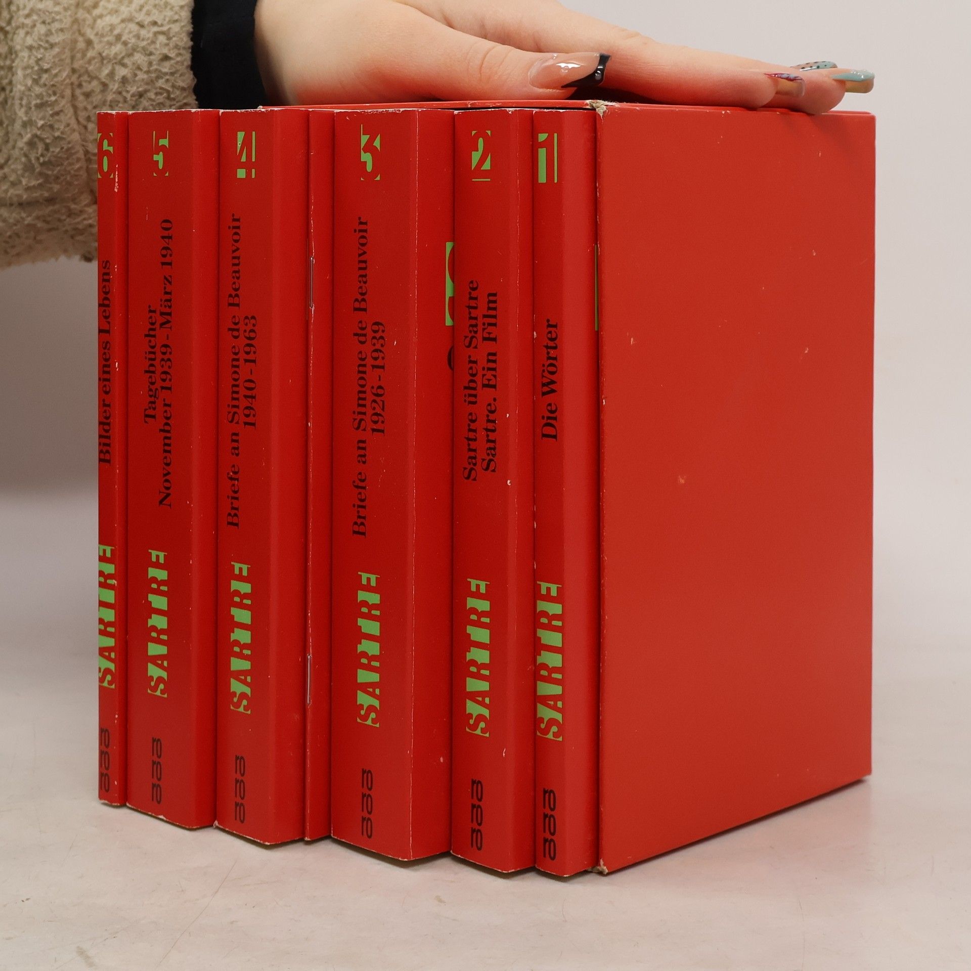 Jean-Paul Sartre. Gesammelte Werke 1.-8.díl