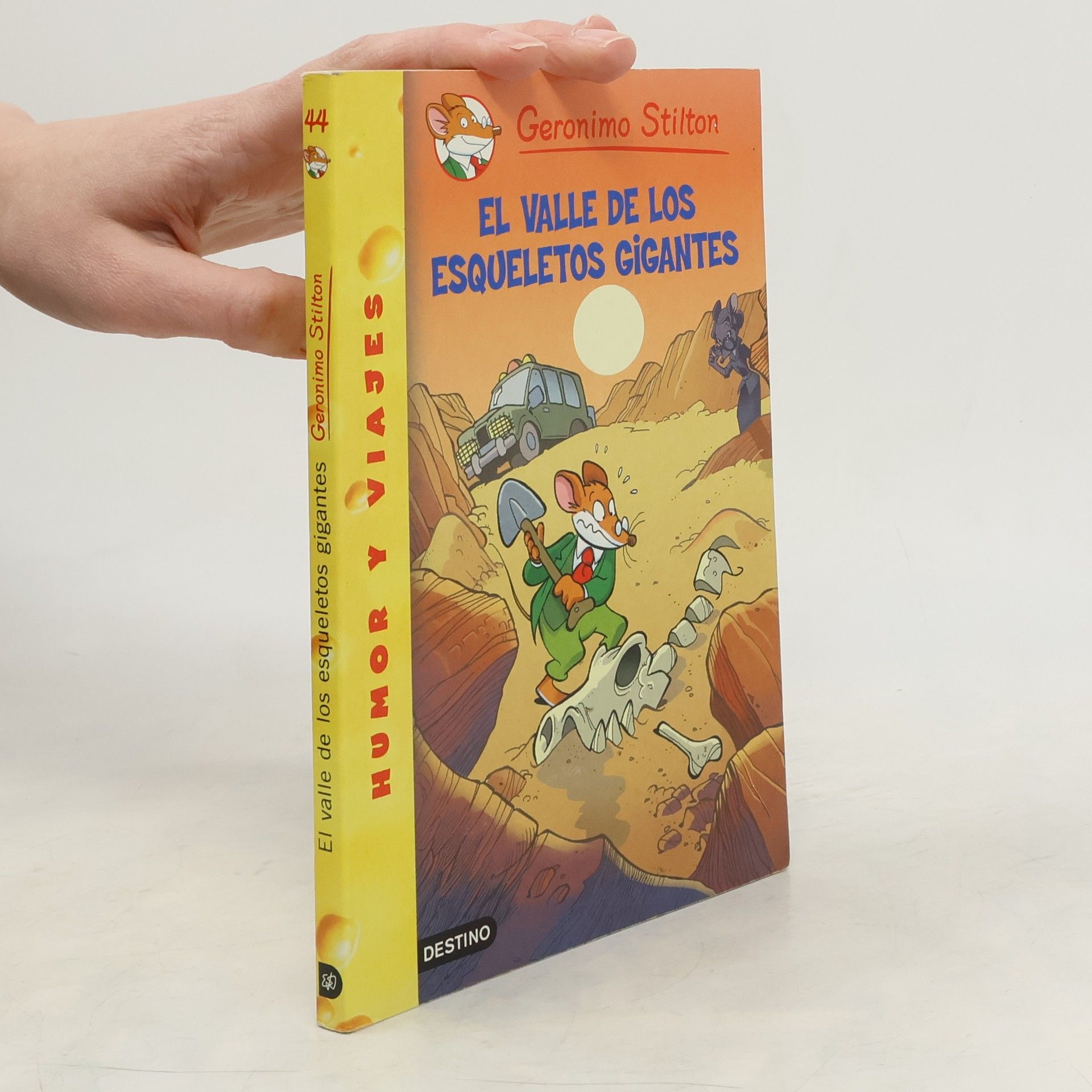 Elisabetta Dami Geronimo Stilton - 44: El valle de los esqueletos gigantes