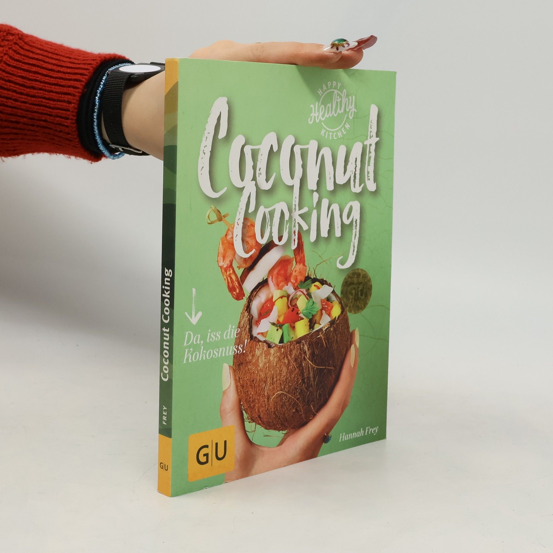 Hannah Frey Coconut cooking