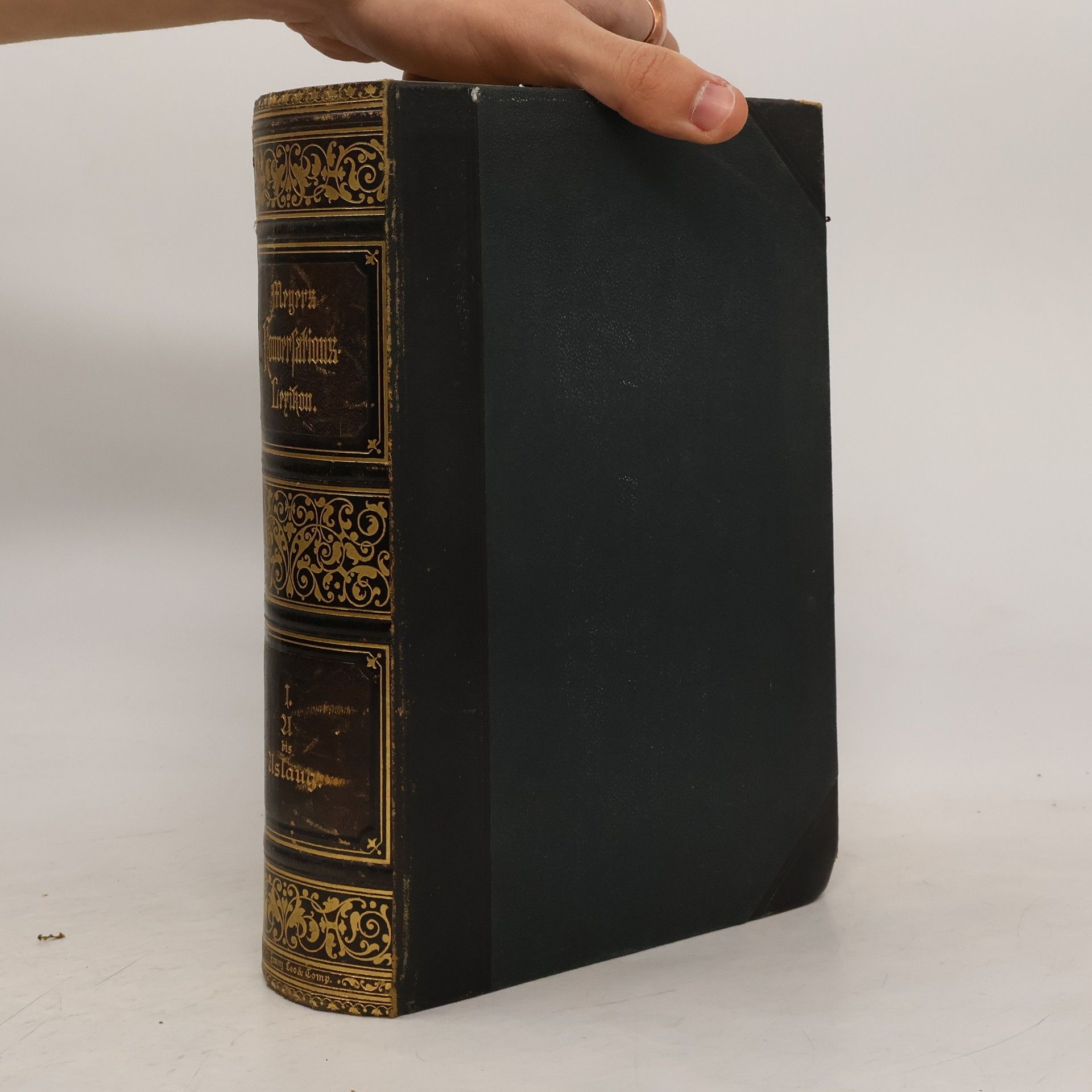 Kolektiv autorů Meyers Konversations-Lexikon. Erster Band