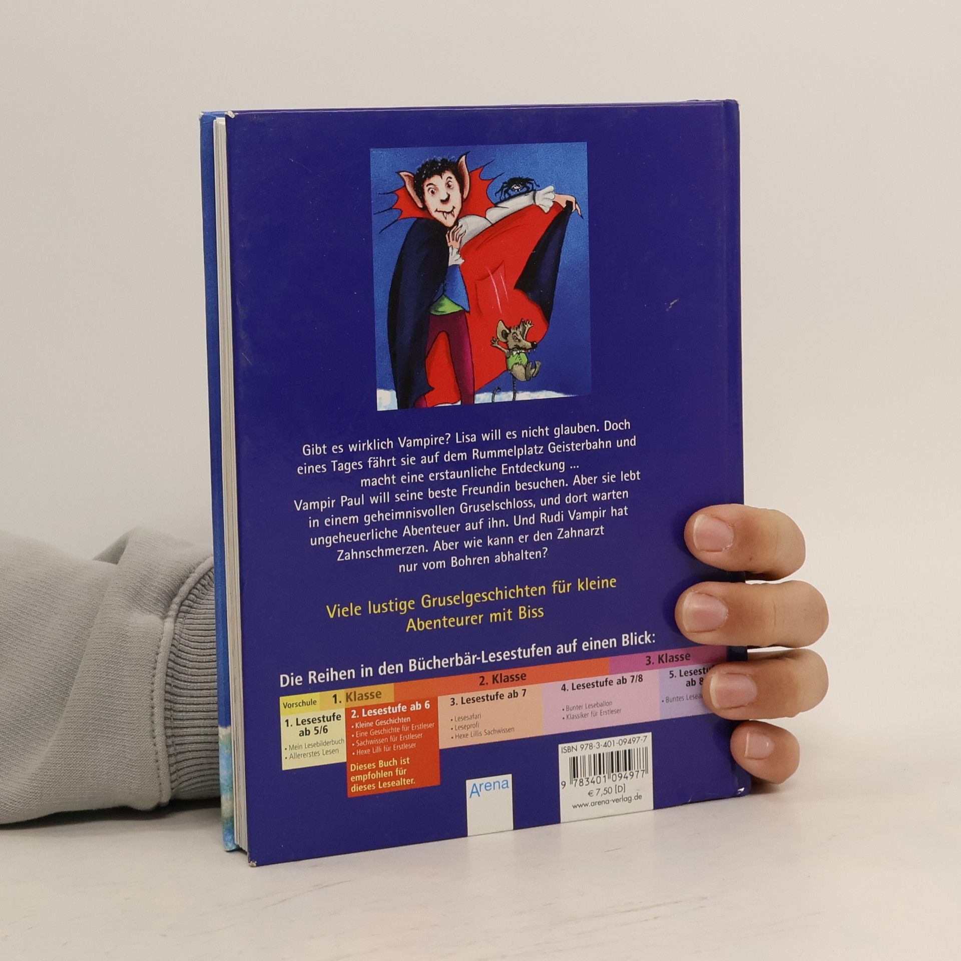 Lesespaß mit dem Bücherbär - die schönsten Vampirgeschichten