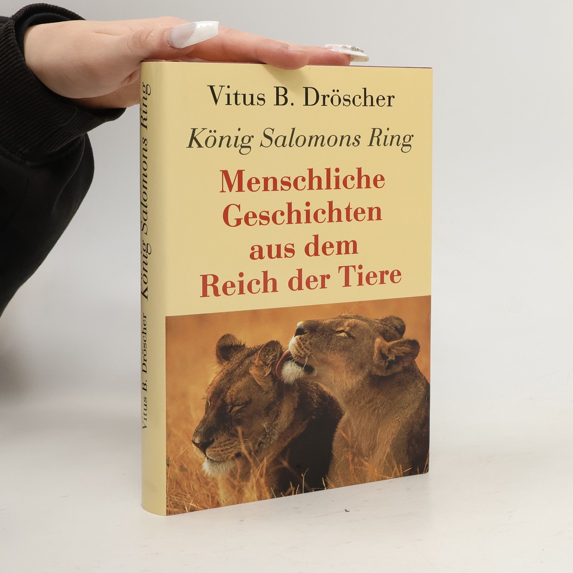 Vitus B. Dröscher Menschliche Geschichten aus dem Reich der Tiere