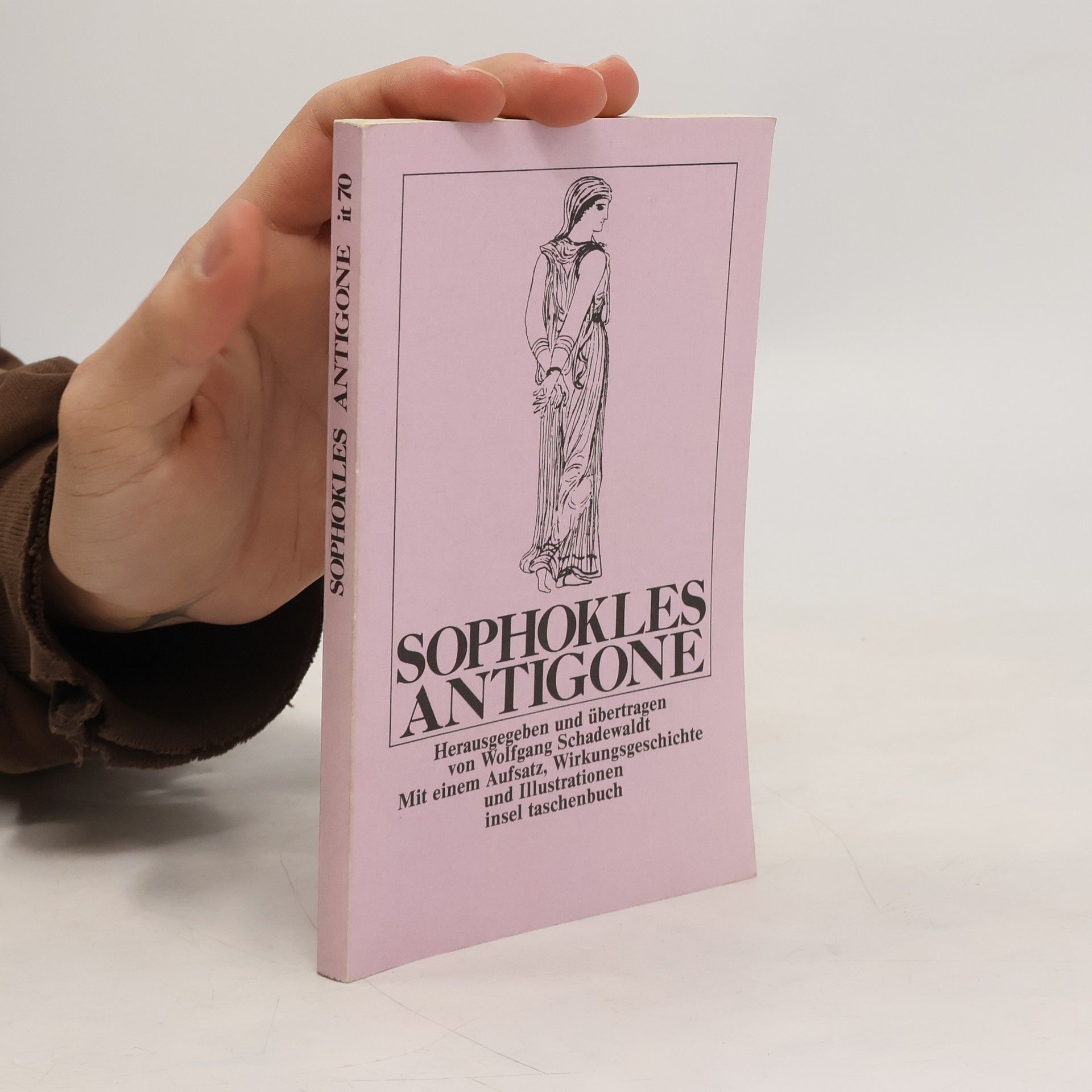 Antigone - Herausgegeben und übertragen von Wolfgang Schadewaldt mit einem Aufsatz, Wirkungsgeschichte und Illustrationen