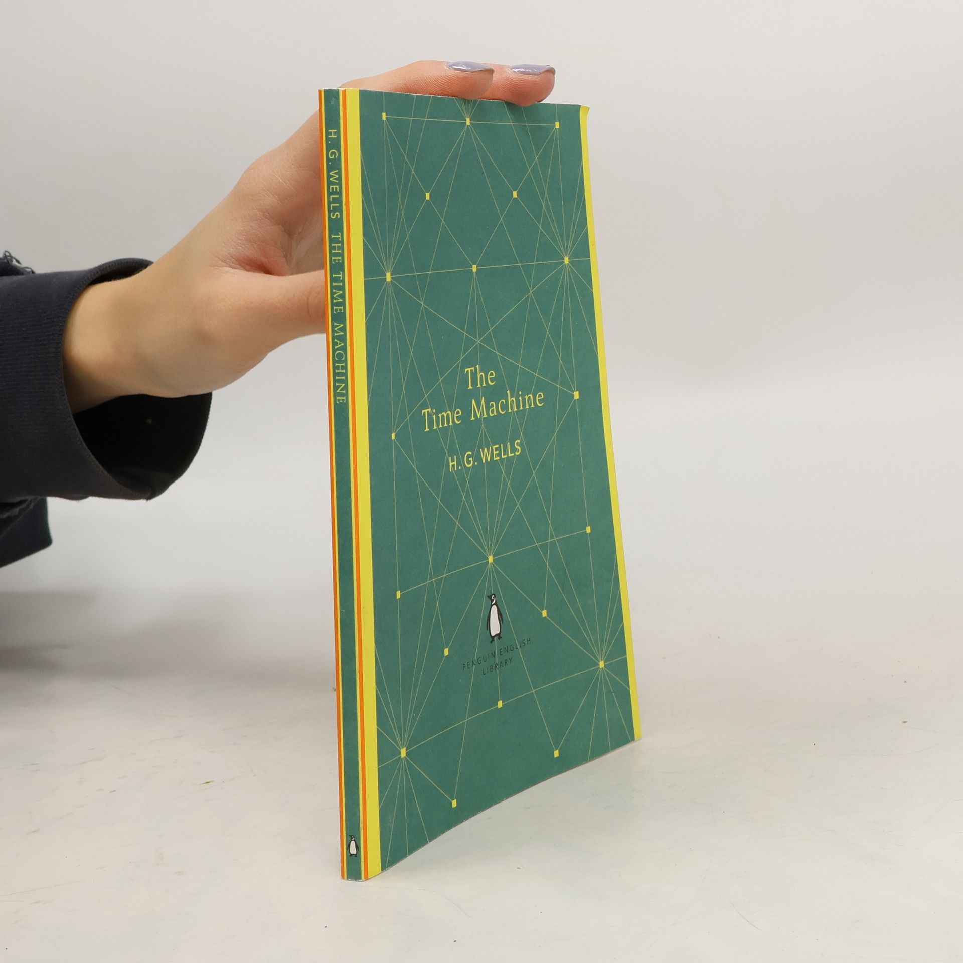 H. G. Wells The Time Machine. Die Zeitmaschine, englische Ausgabe
