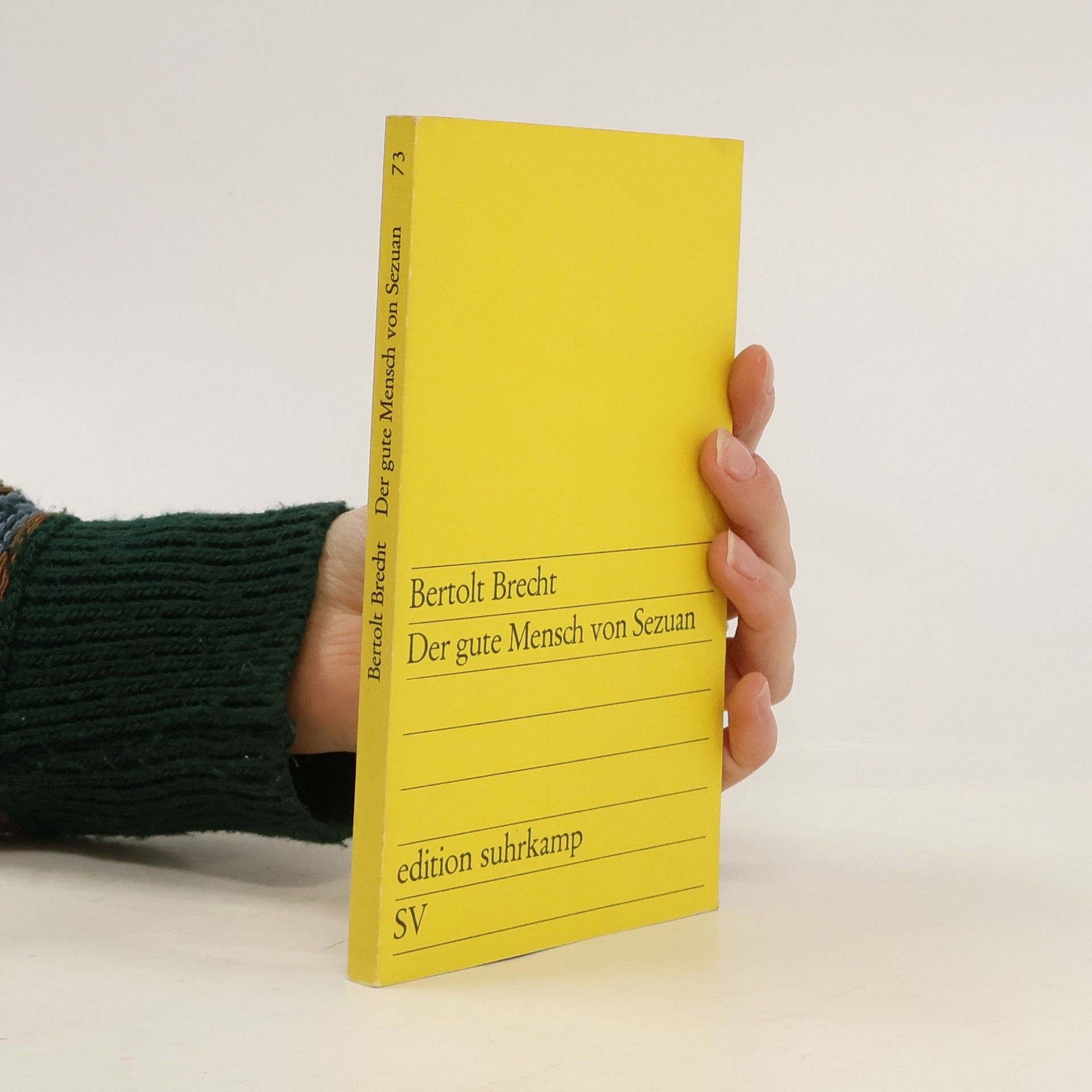Bertolt Brecht Der Gute Mensch von Sezuan