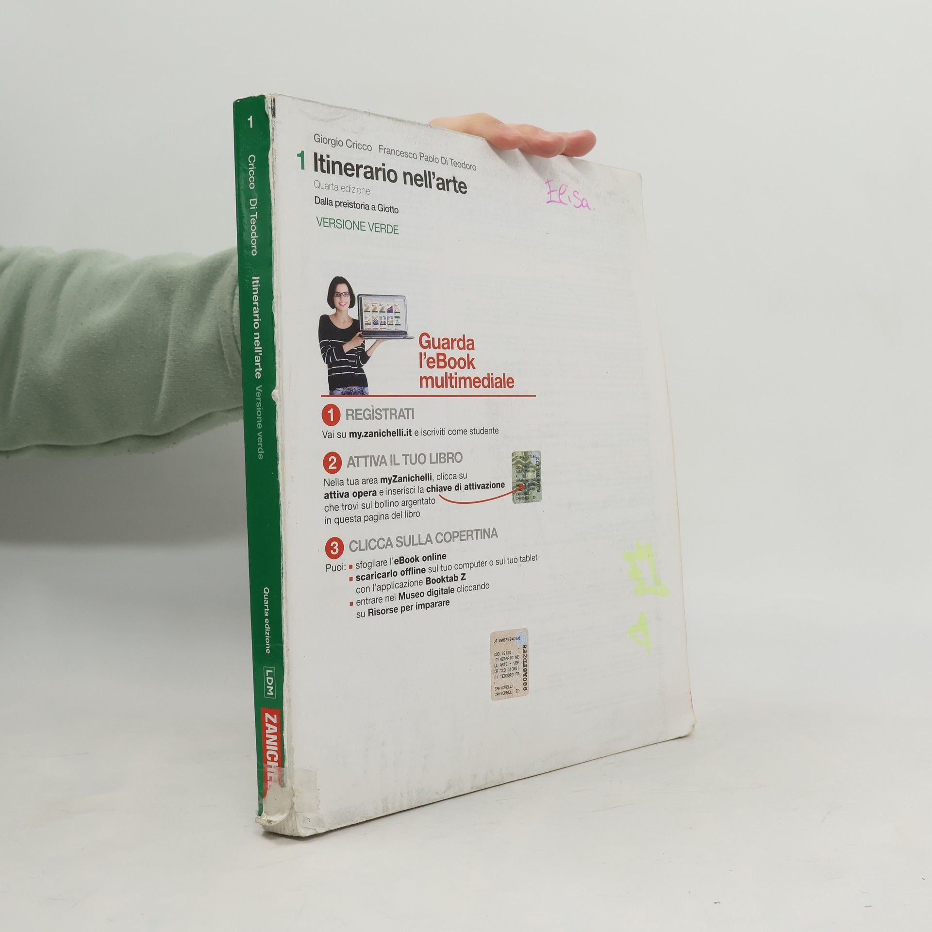 Francesco P. Di Teodoro Itinerario nell'arte. Ediz. verde.