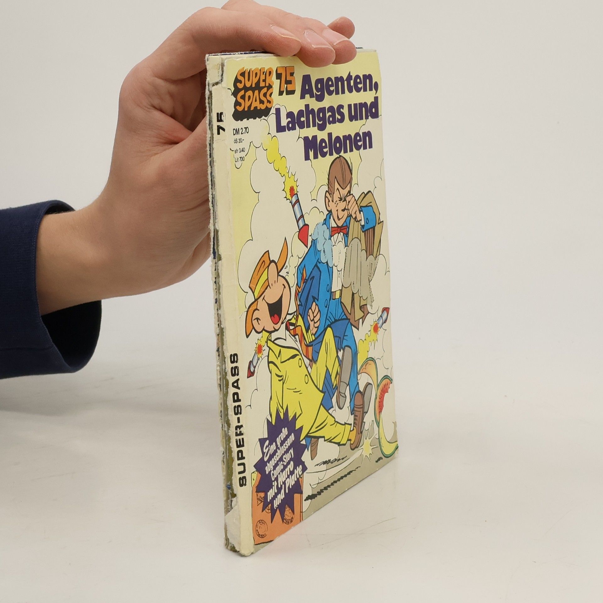 Rolf Kaukas Agenten, Lachgas und Melonen. Nr. 75