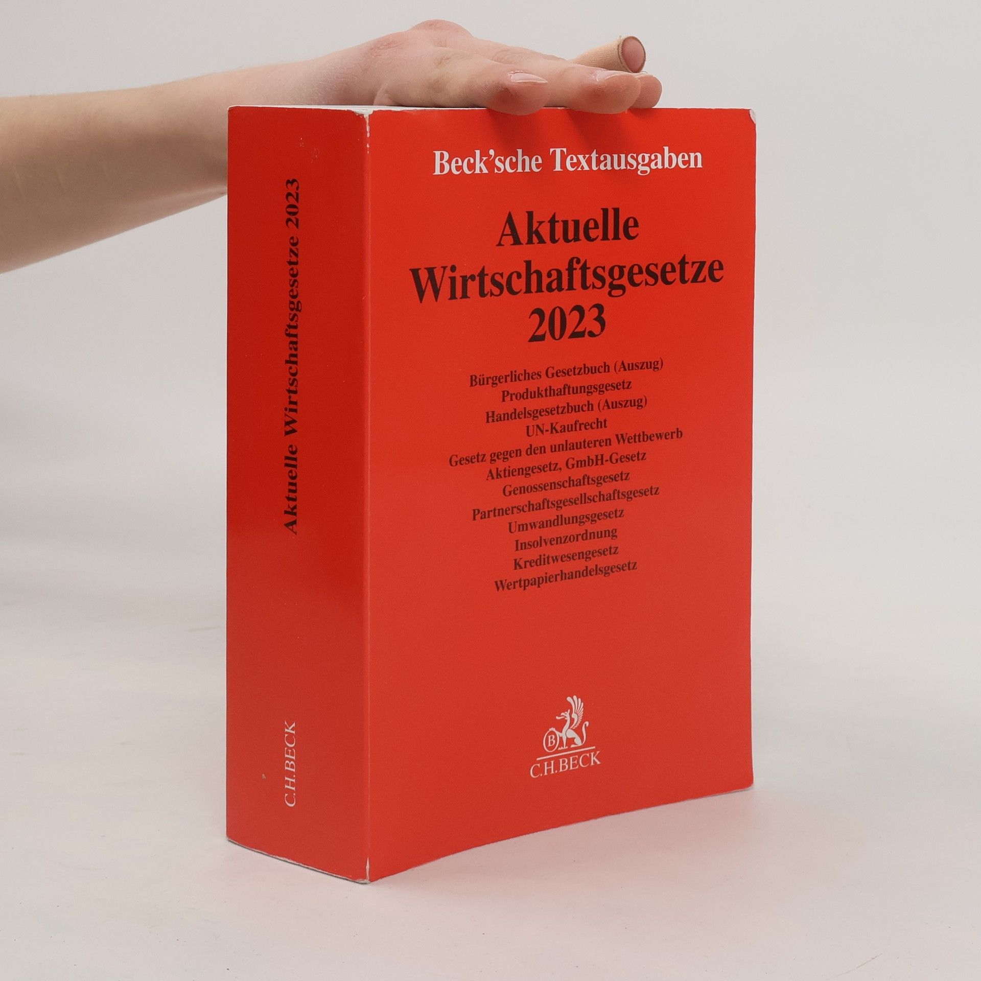 AA.VV. Aktuelle Wirtschaftsgesetze 2023