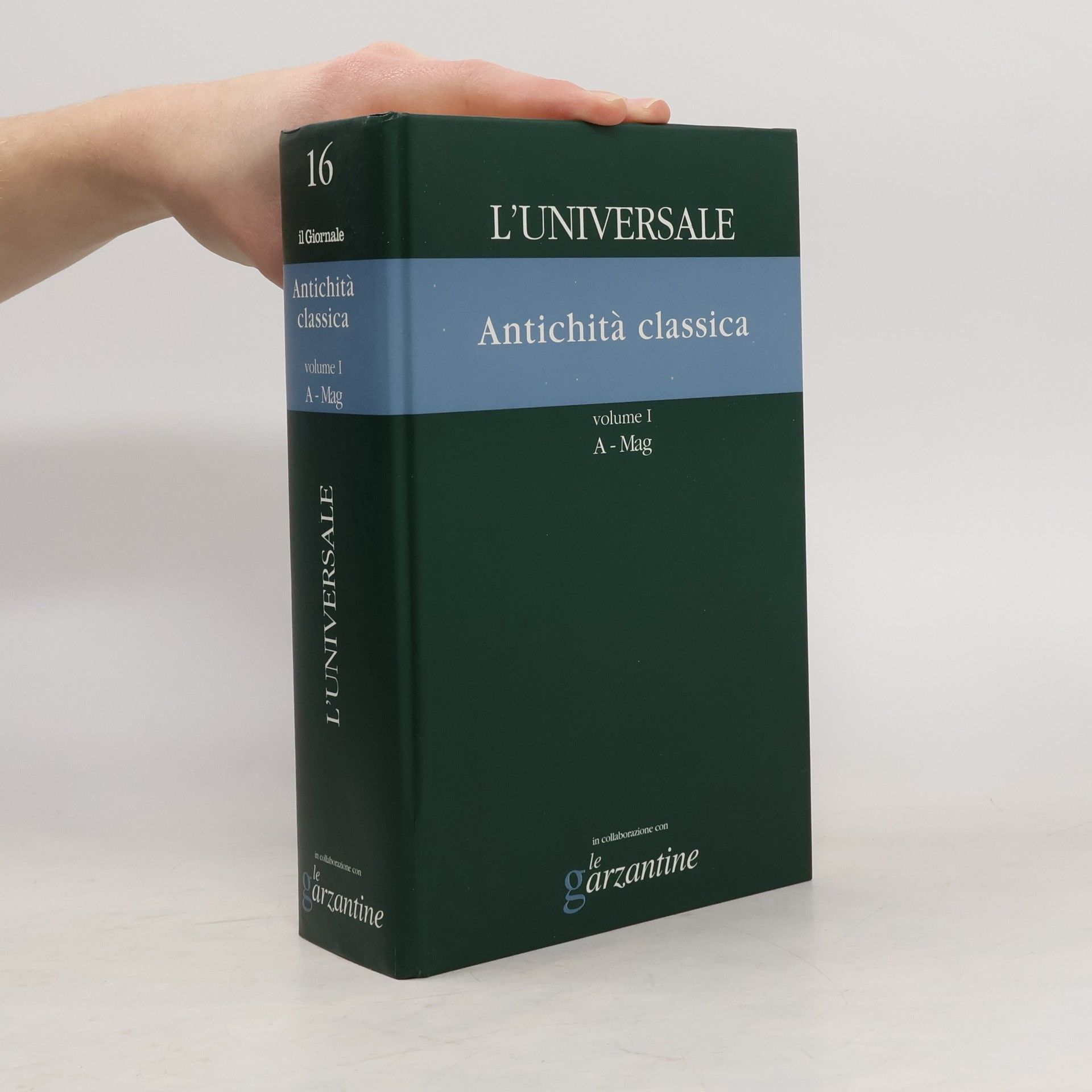 Various authors L'universale 16. Antichità classica I