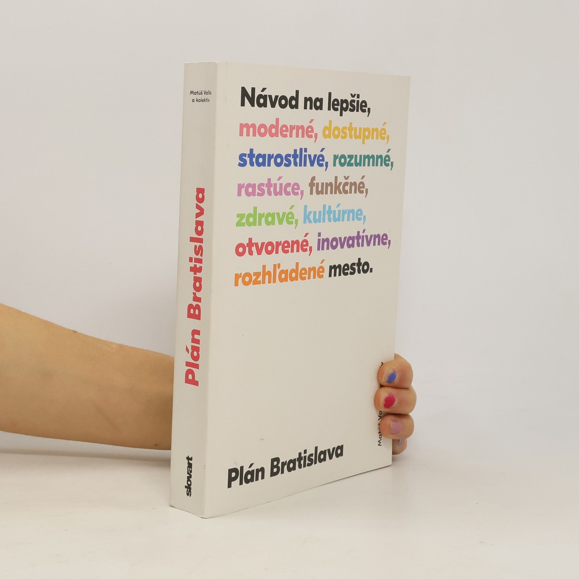 Matúš Vallo Plán Bratislava: Návod na lepšie mesto