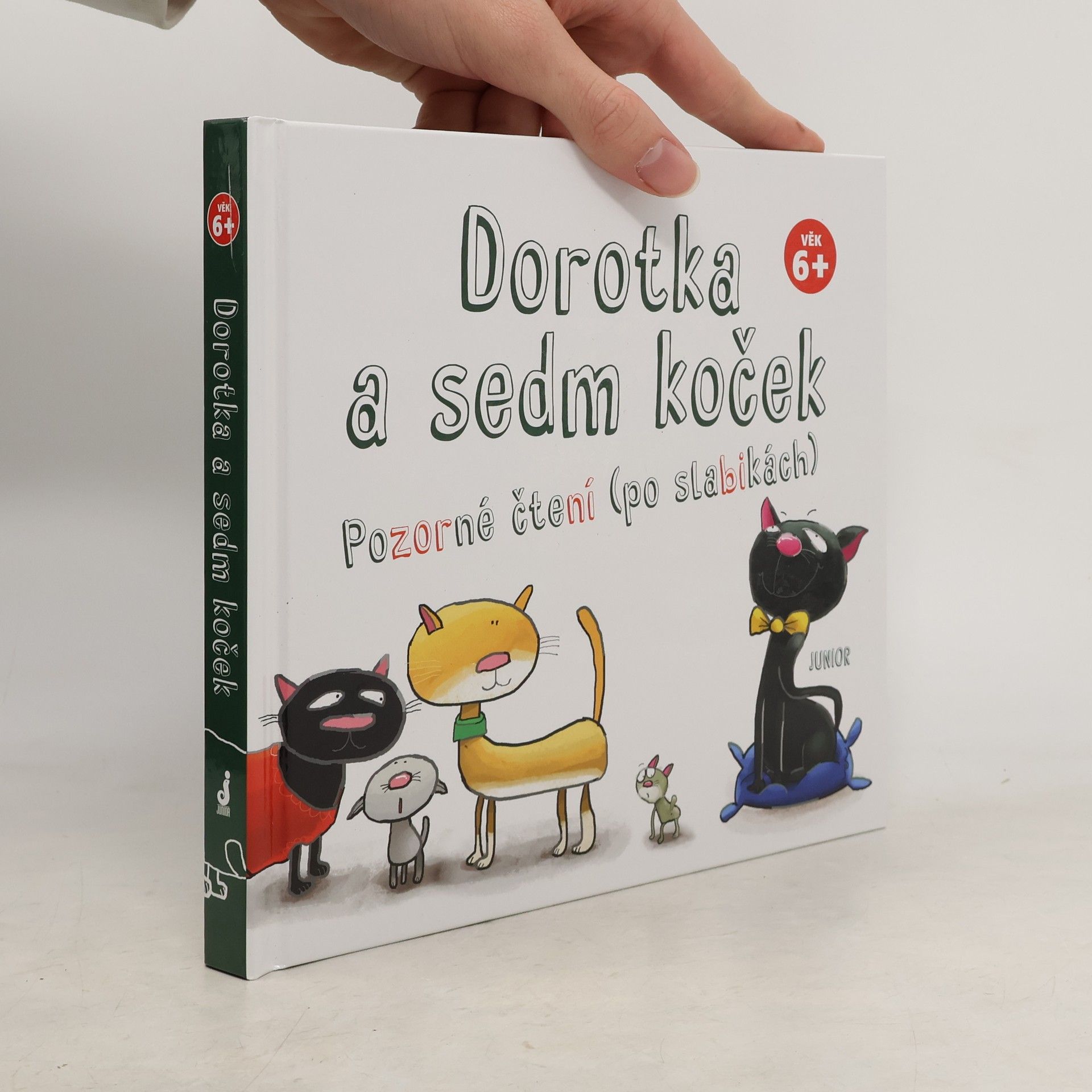 Joanna Krzyżanek Dorotka a sedm koček : pozorné čtení (po slabikách)