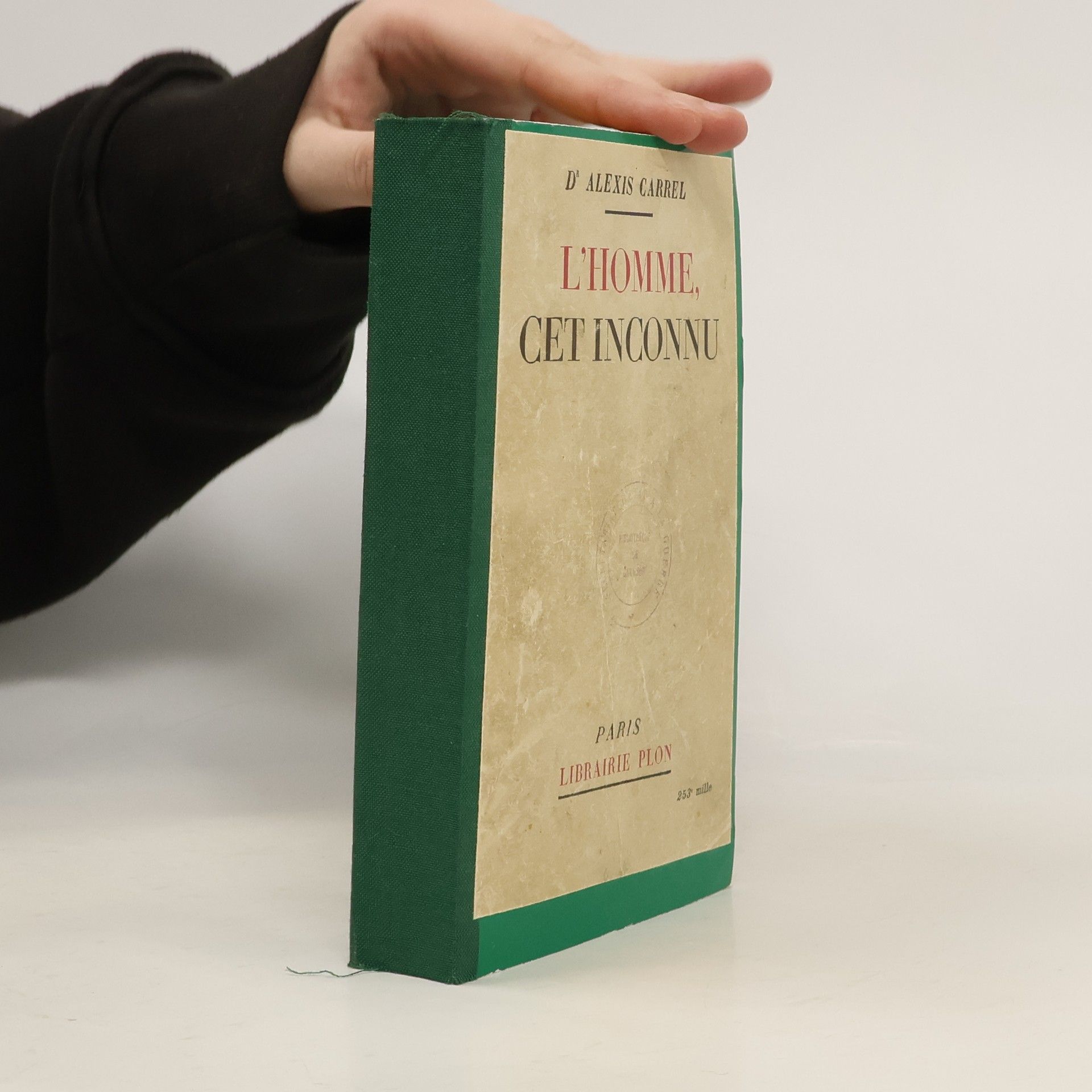 L´homme cet inconnu