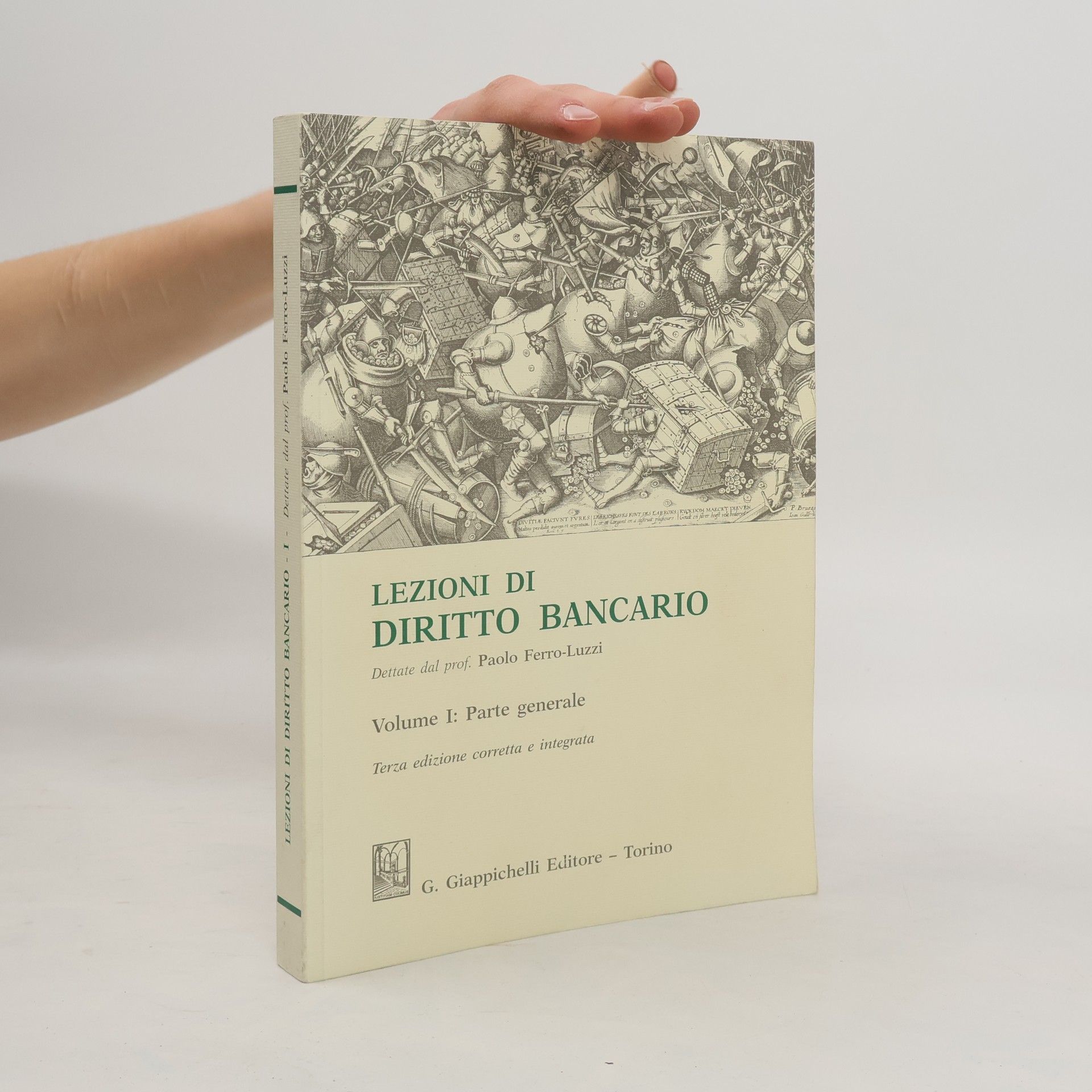 Paolo Ferro-Luzzi Lezioni di diritto bancario