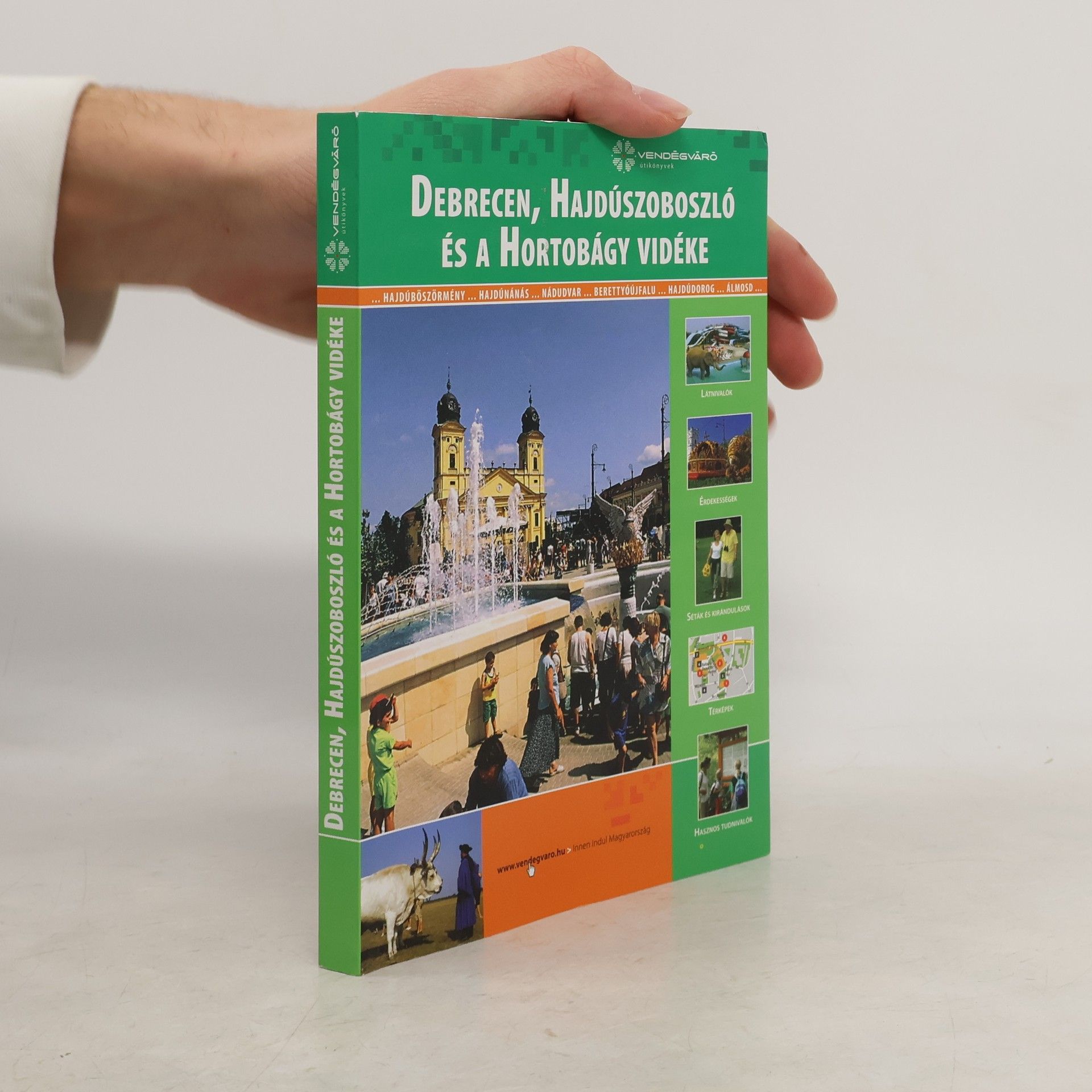 Kornya István Debrecen, Hajdúszoboszló és a Hortobágy vidéke