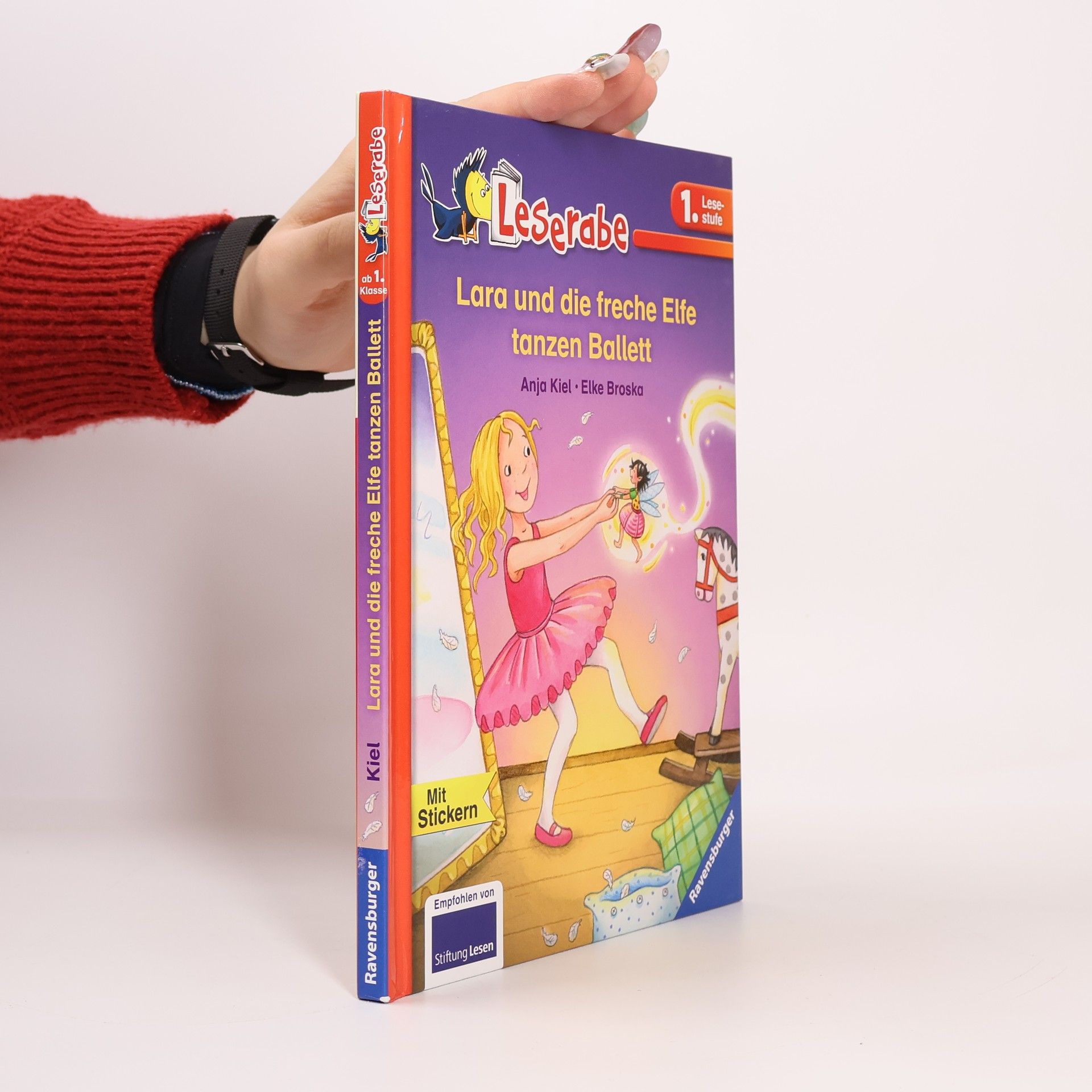 Anja Kiel Lara und die freche Elfe tanzen Ballett