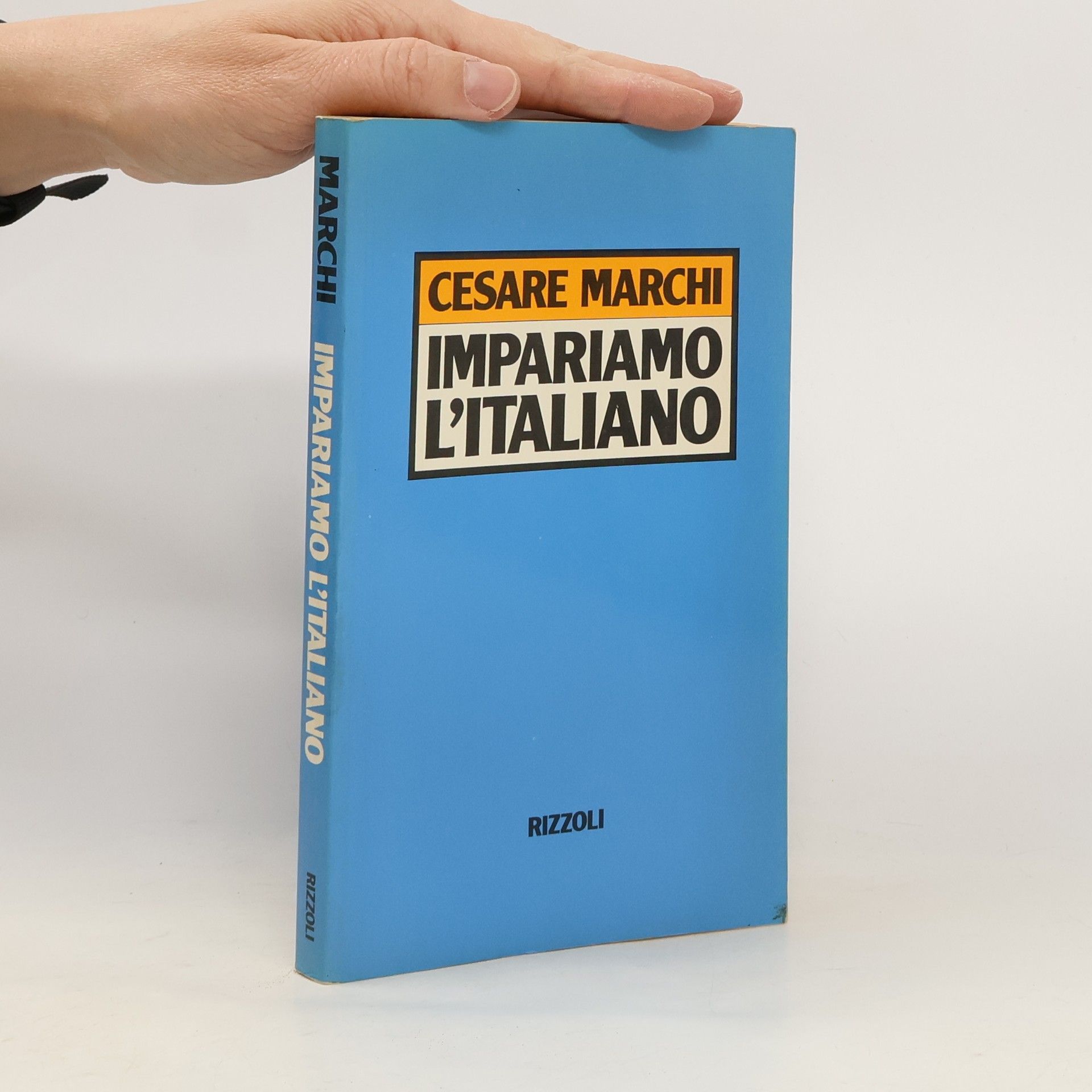 Cesare Marchi Impariamo l'italiano