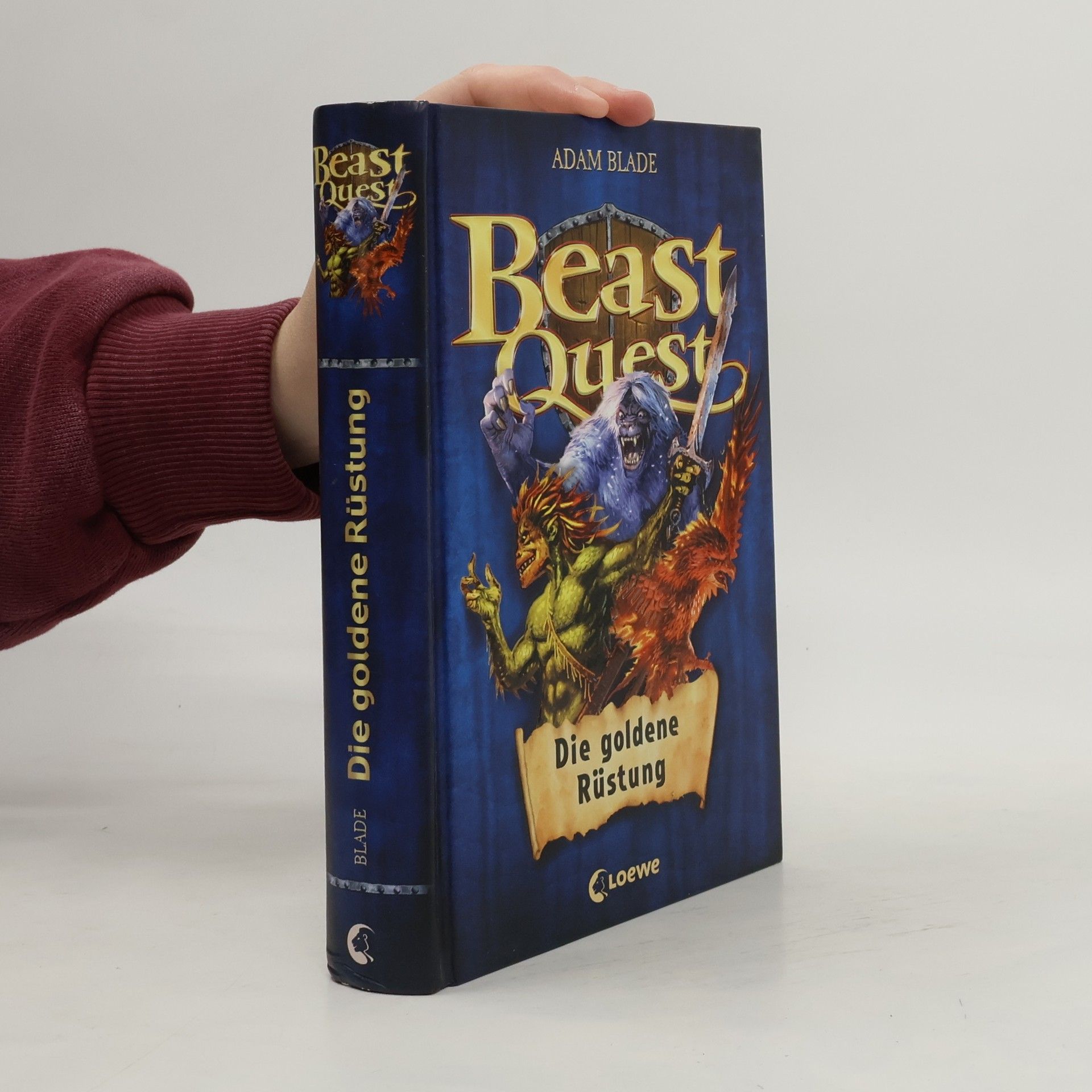 Adam Blade Beast Quest – die goldene Rüstung