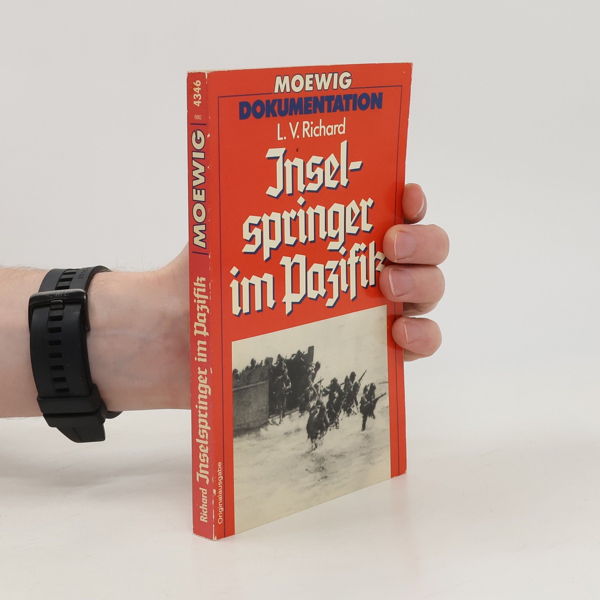 L. V. Richard Inselspringer im Pazifik - Originalausgabe
