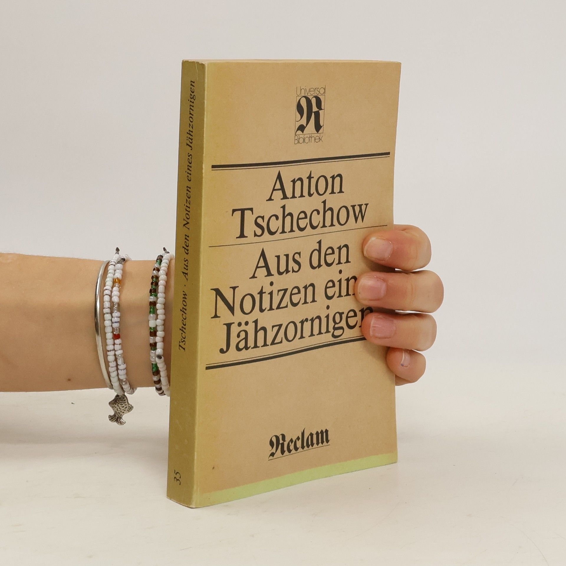 Anton Chekhov Aus den Notizen eines Jähzornigen