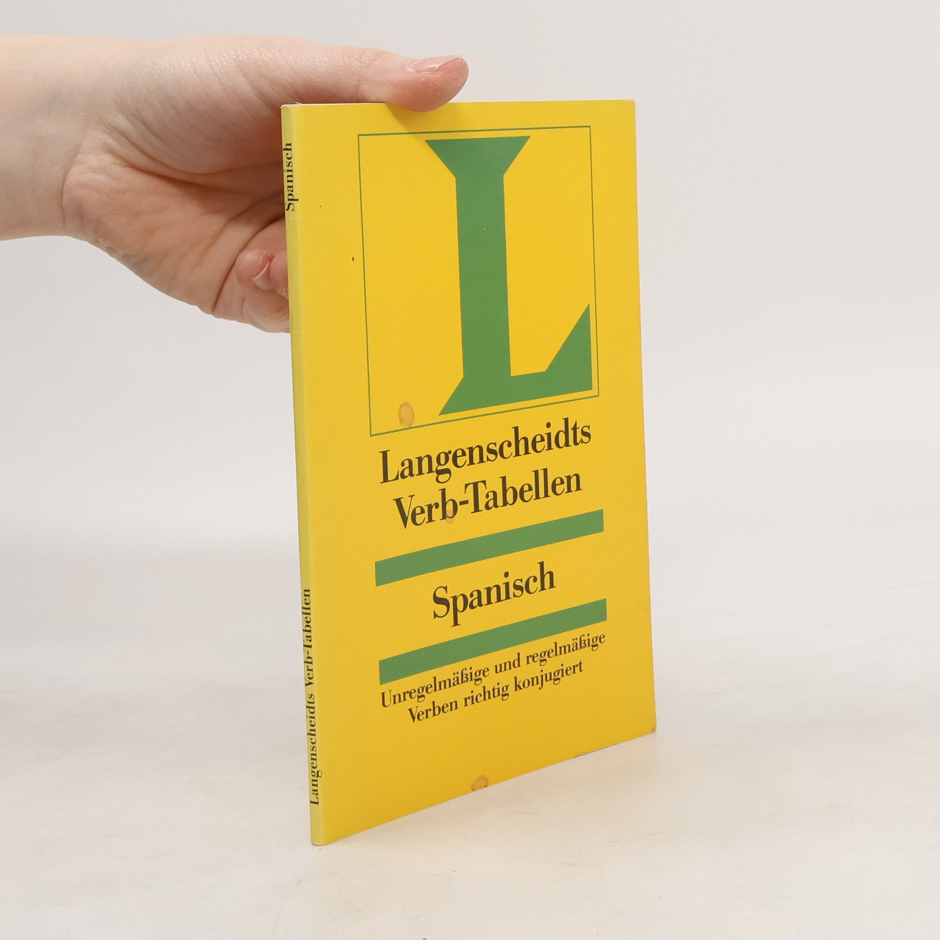 Collectif d'auteurs Langenscheidts Verb-Tabellen. Spanisch