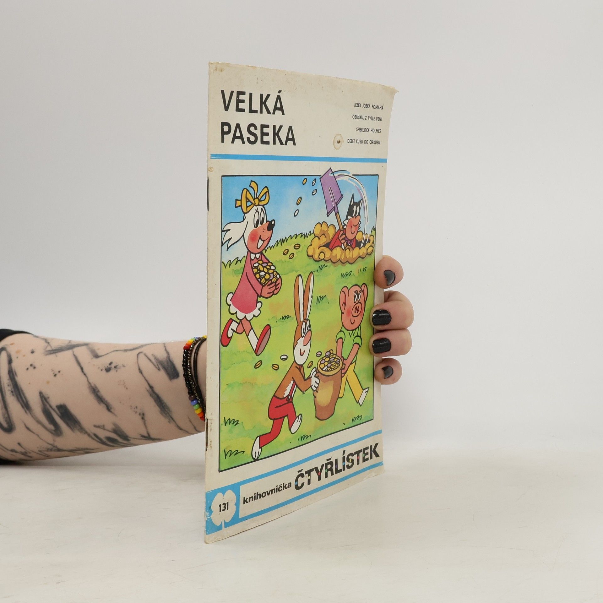 Jaroslav Němeček Čtyřlístek 131. Velká paseka