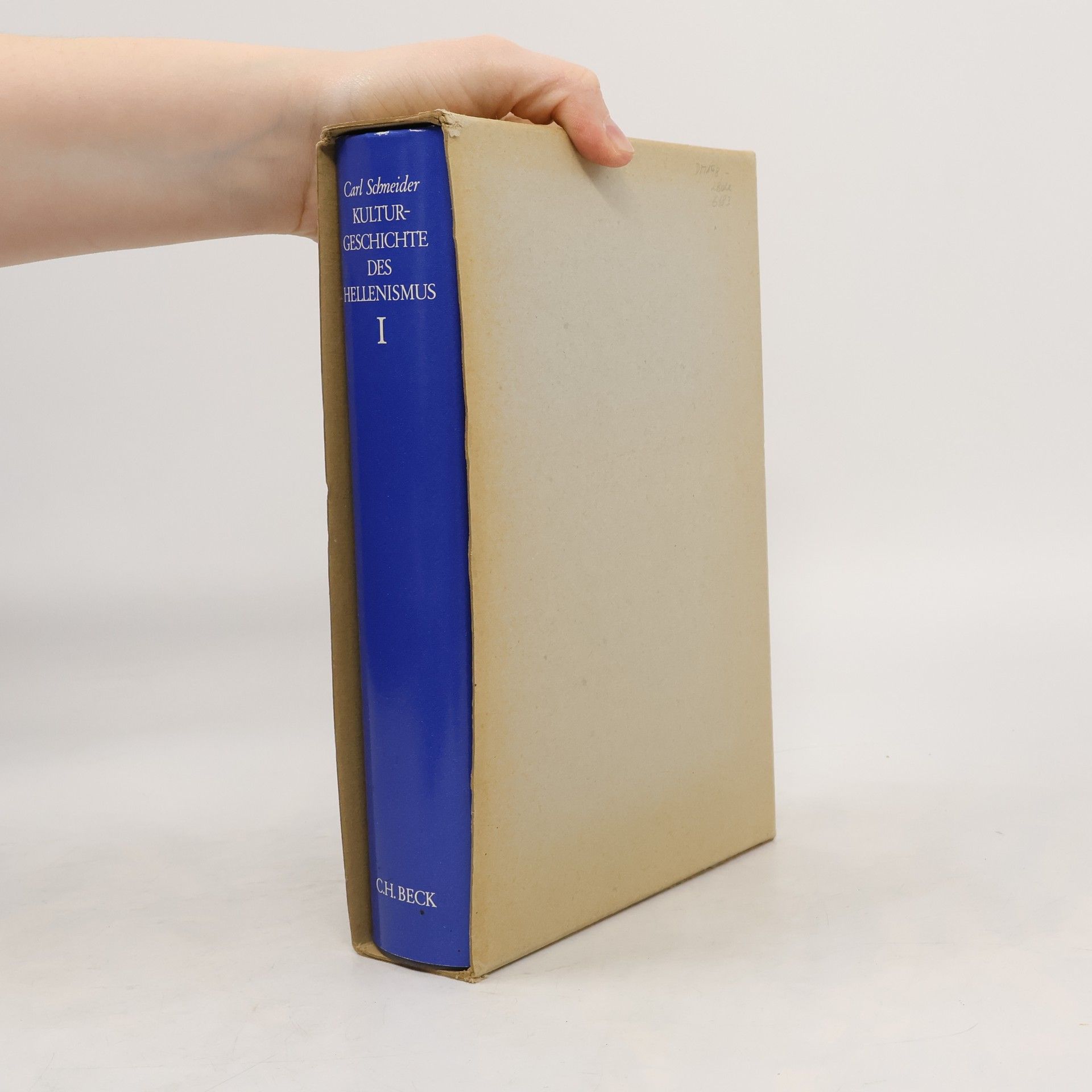 Carl Scheider Kulturgeschichte des Hellenismus