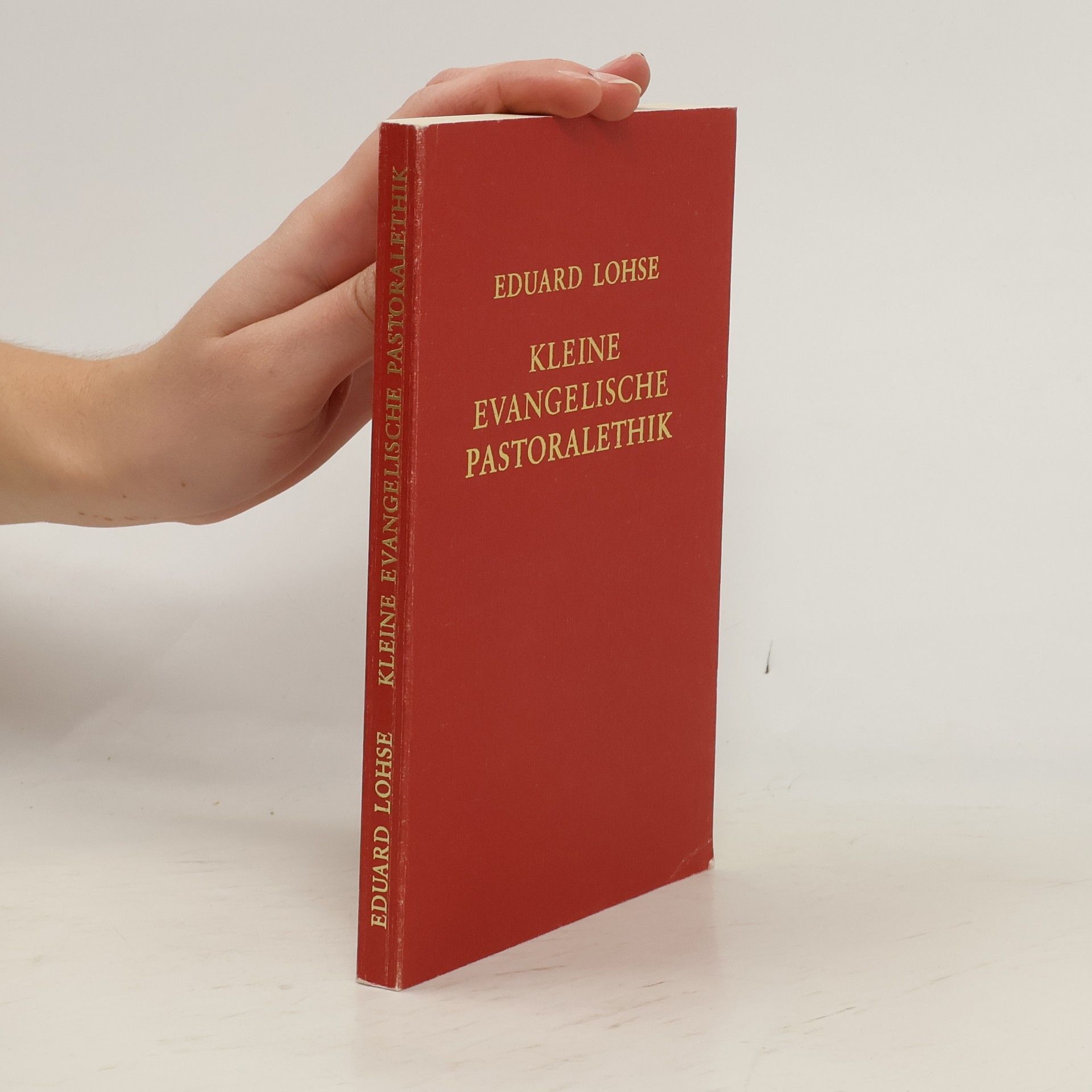 Eduard Lohse Kleine evangelische Pastoralethik
