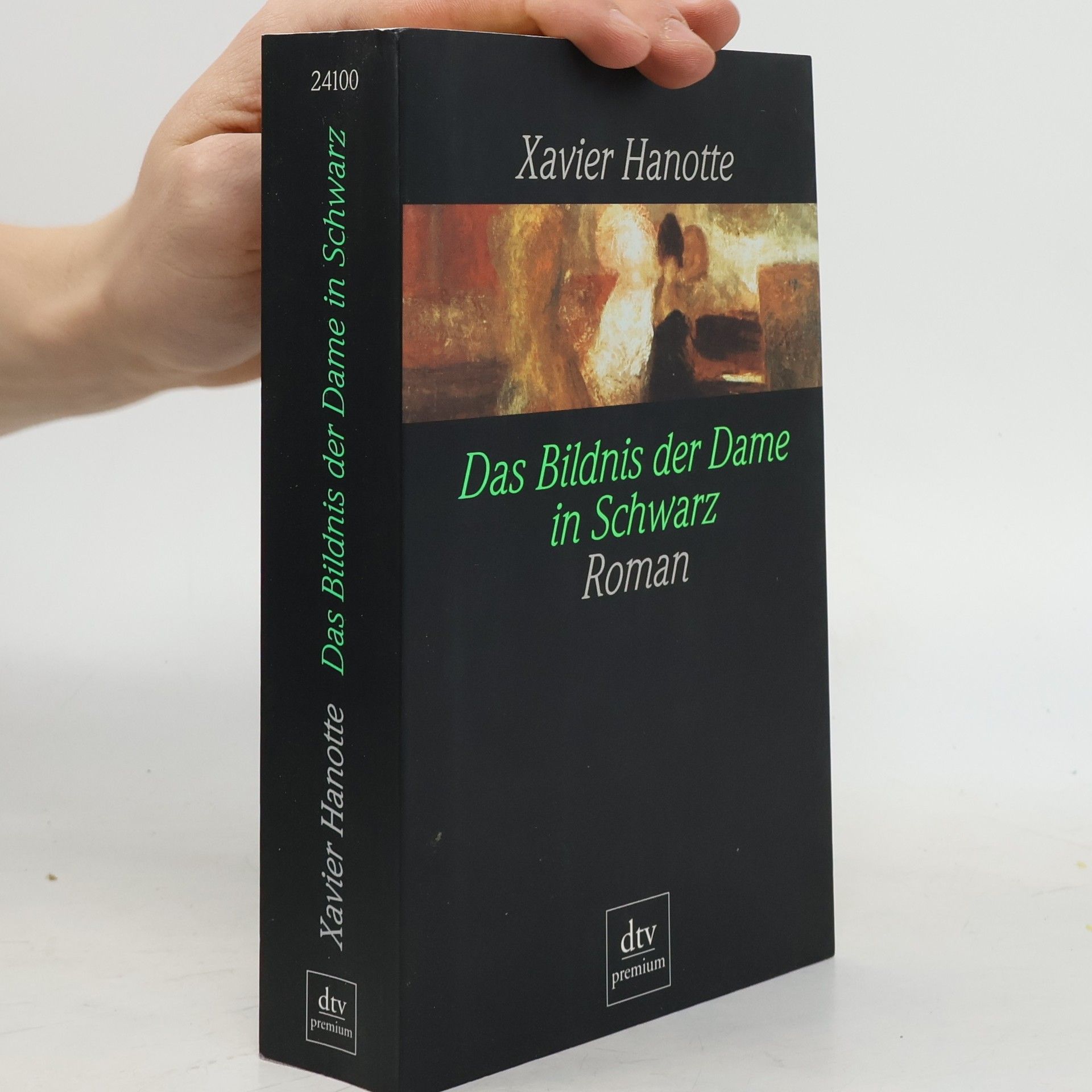 Xavier Hanotte Das Bildnis der Dame in Schwarz