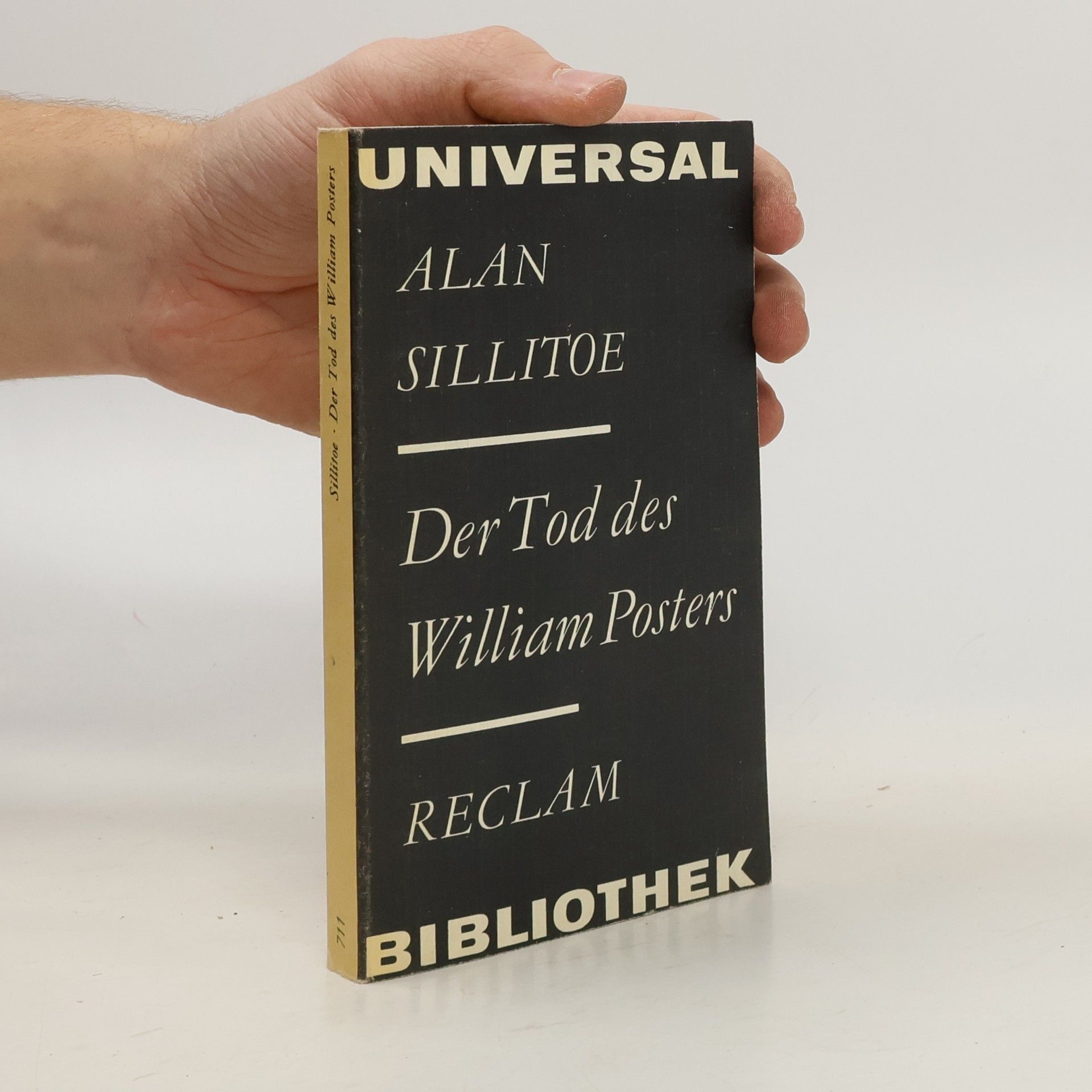 Alan Sillitoe Der Tod des William Posters