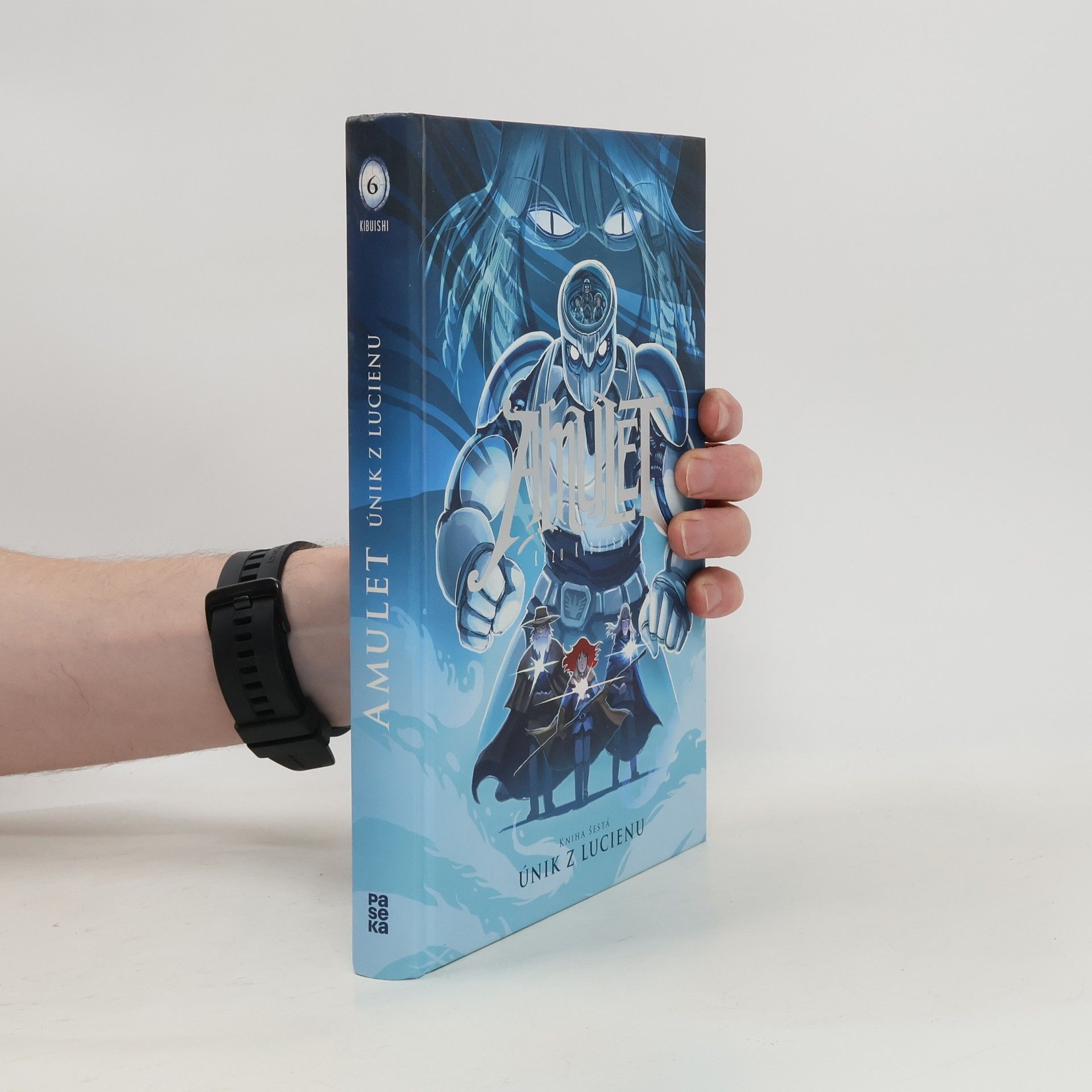 Kazu Kibuishi Amulet. Kniha šestá, Únik z Lucienu