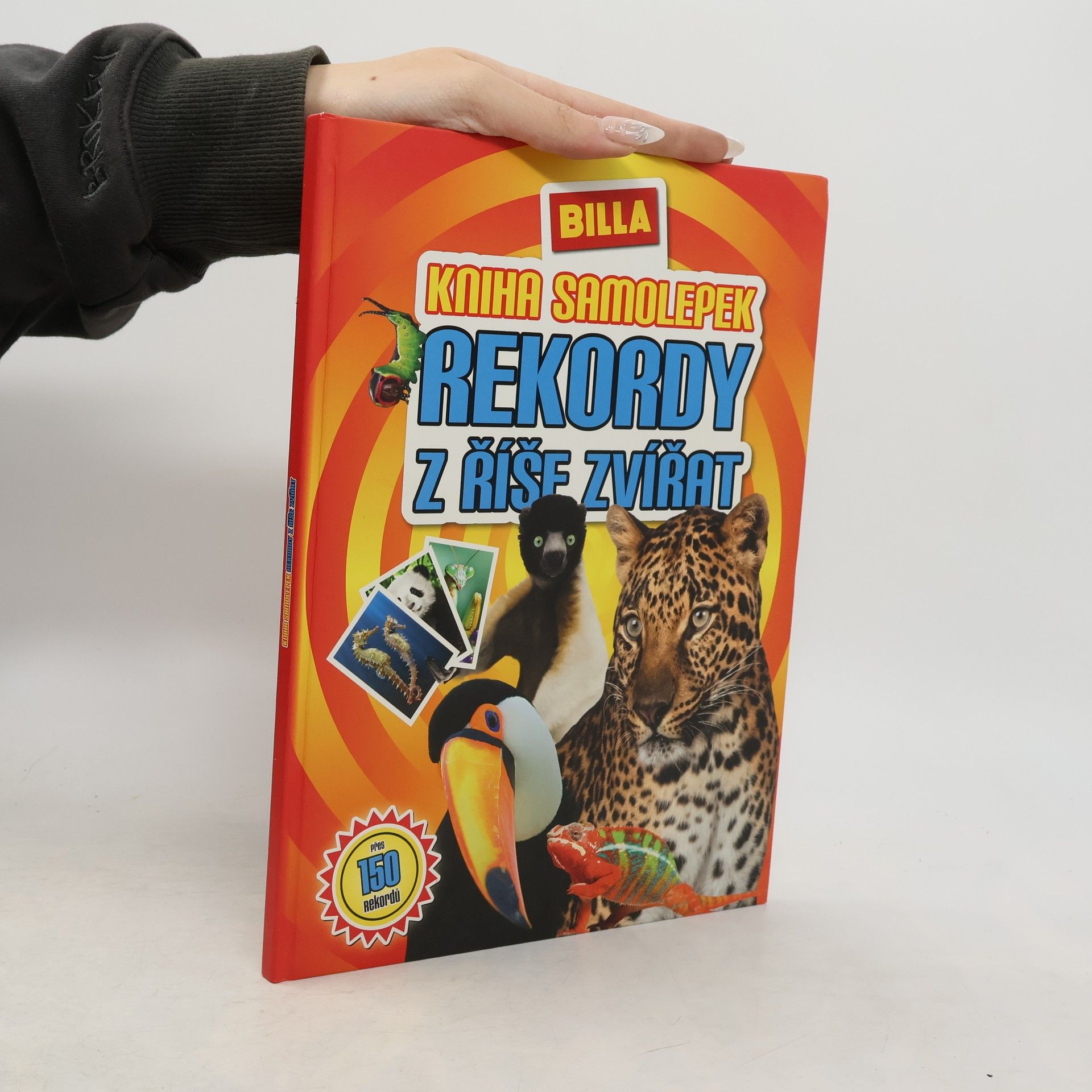 Kolektiv autorů Kniha samolepek. Rekordy z říše zvířat