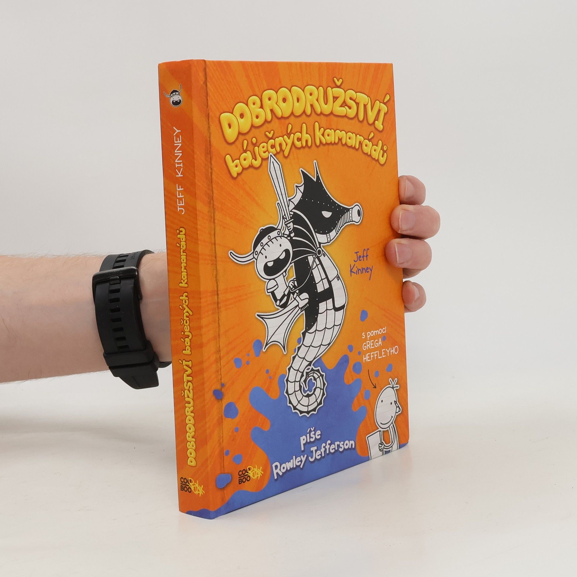 Jeff Kinney Dobrodružství báječných kamarádů. Píše Rowley Jefferson