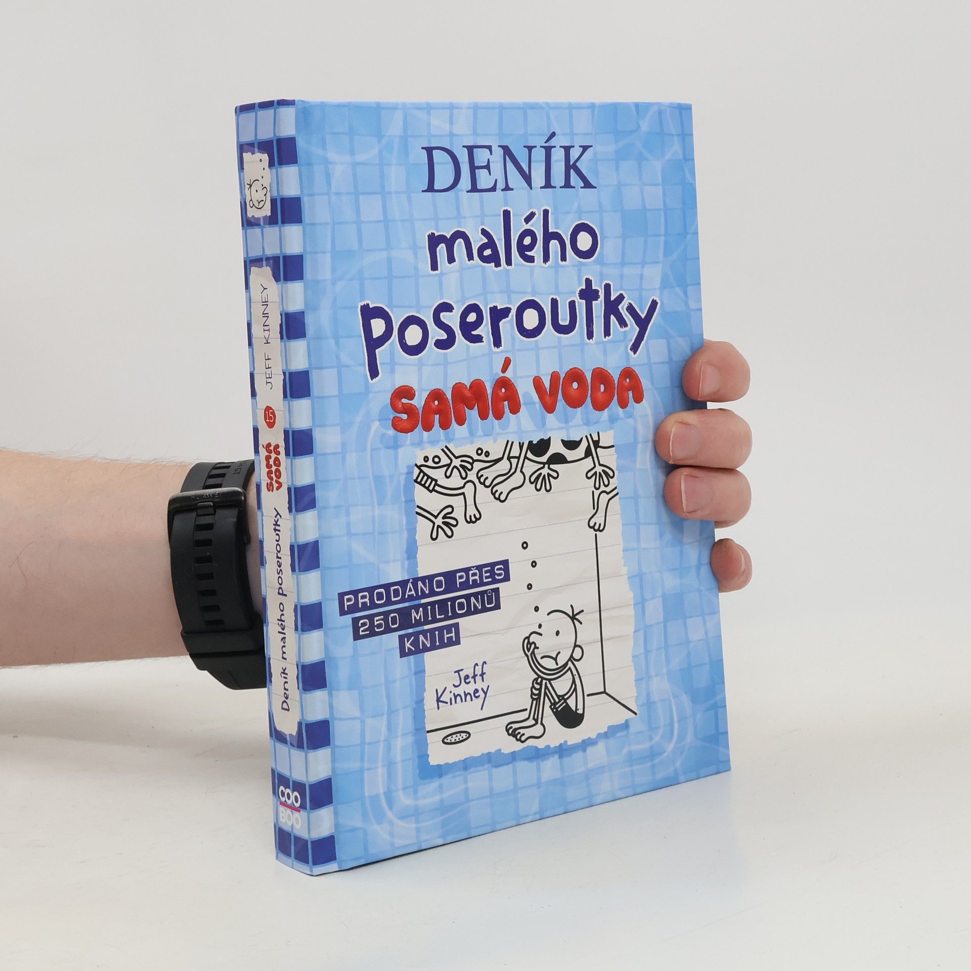 Jeff Kinney Deník malého poseroutky 15. Samá voda