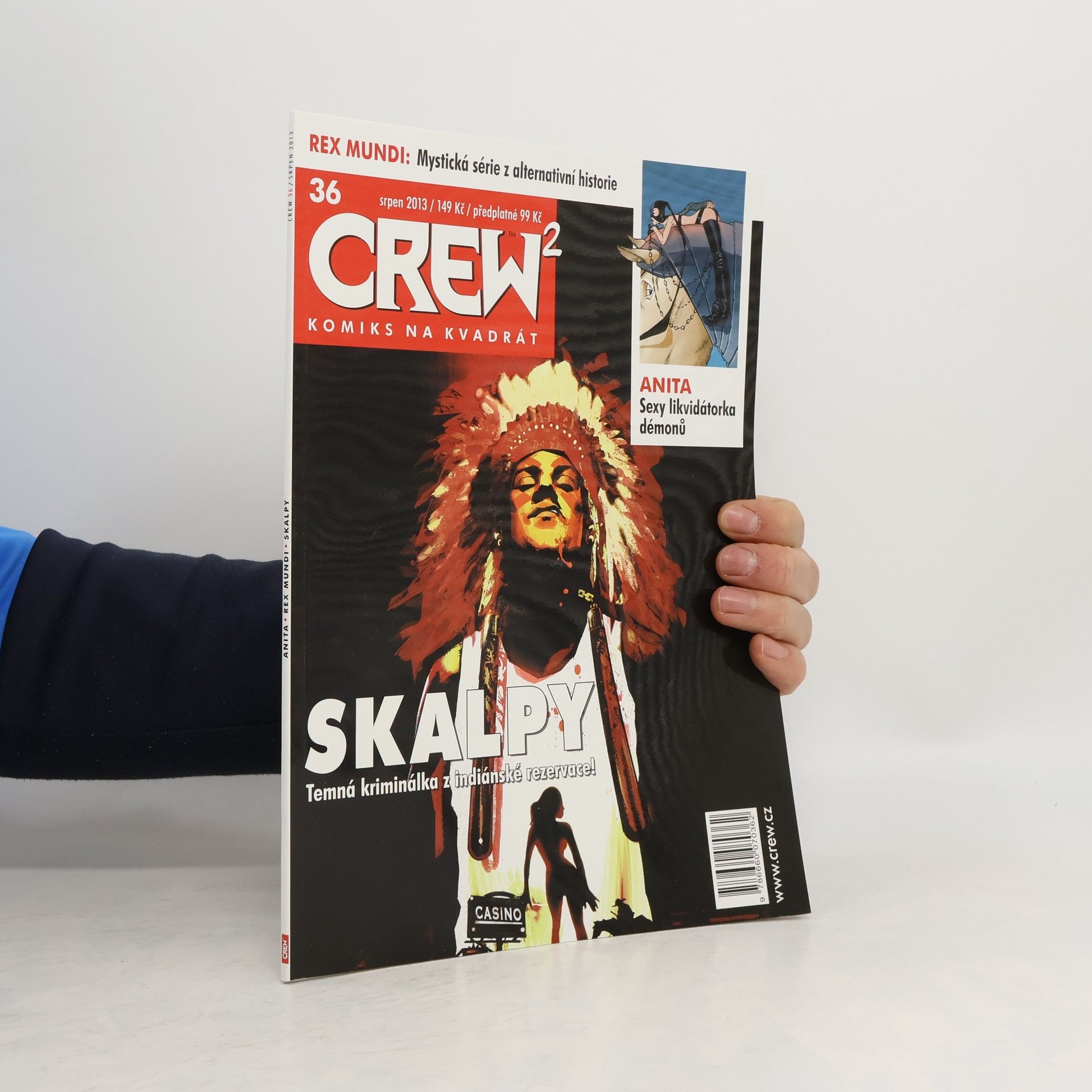 Auteurscollectief Crew č.36 Srpen/2013 Anita. Rex Mundi. Skalpy