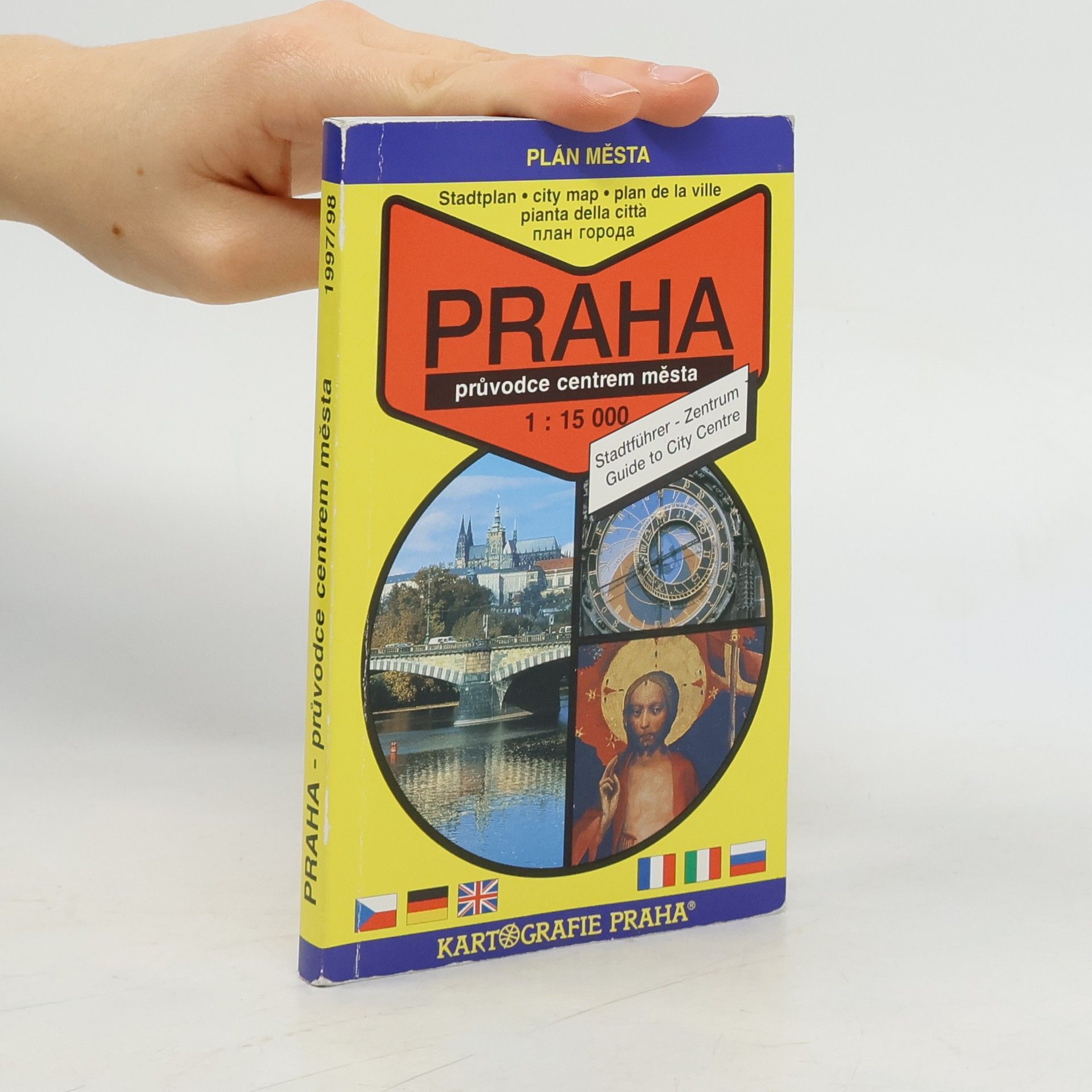 Auteurscollectief Praha : plán města : průvodce centrem města 1:15 000