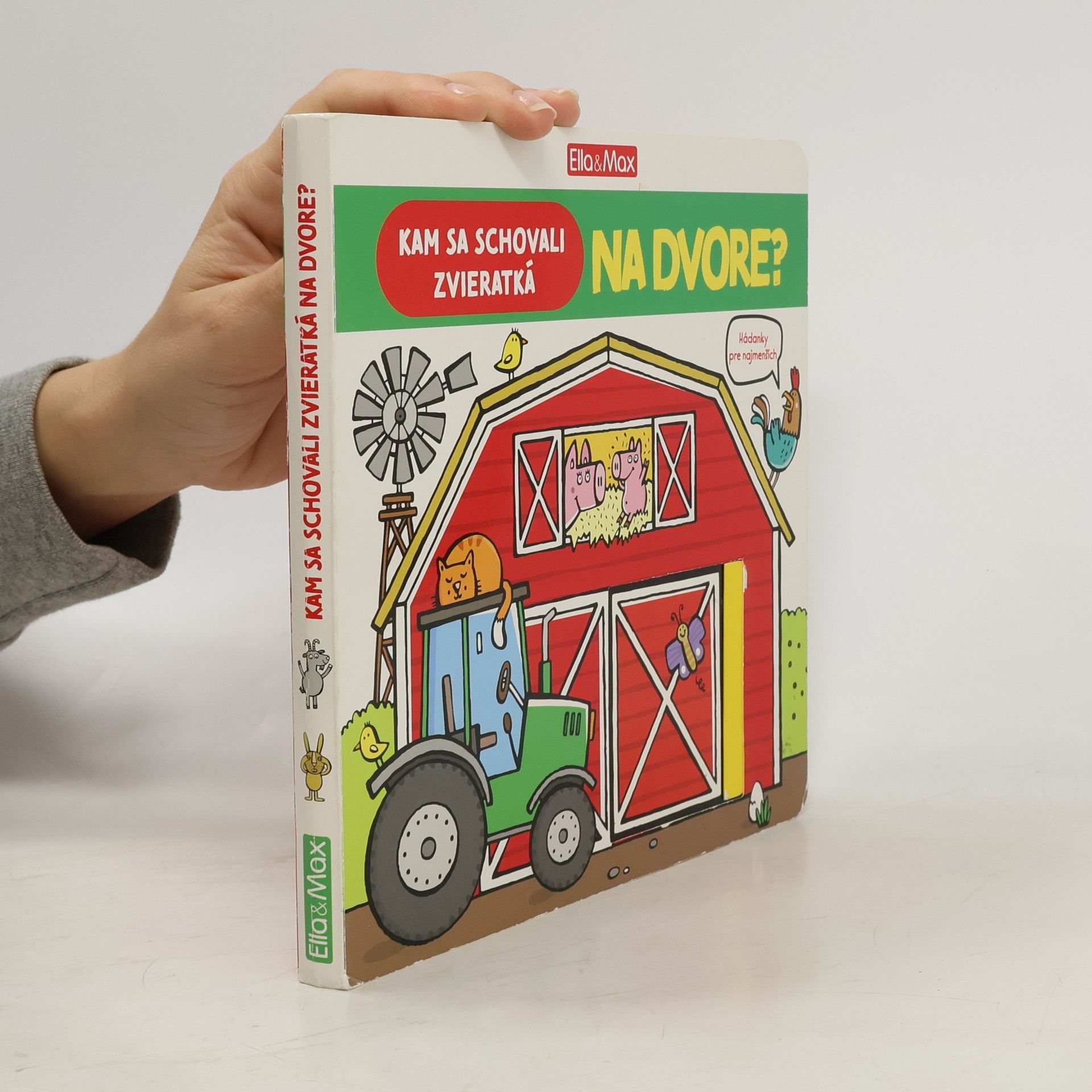 Barbora Škovierová Kam sa schovali zvieratká na dvore?