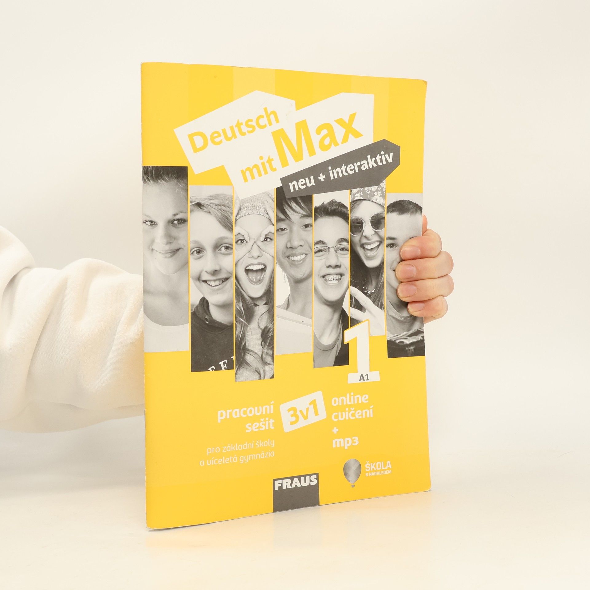 Fraus Deutsch mit Max neu + interaktiv 1/A1 - Pracovní sešit 3 v 1 + mp3