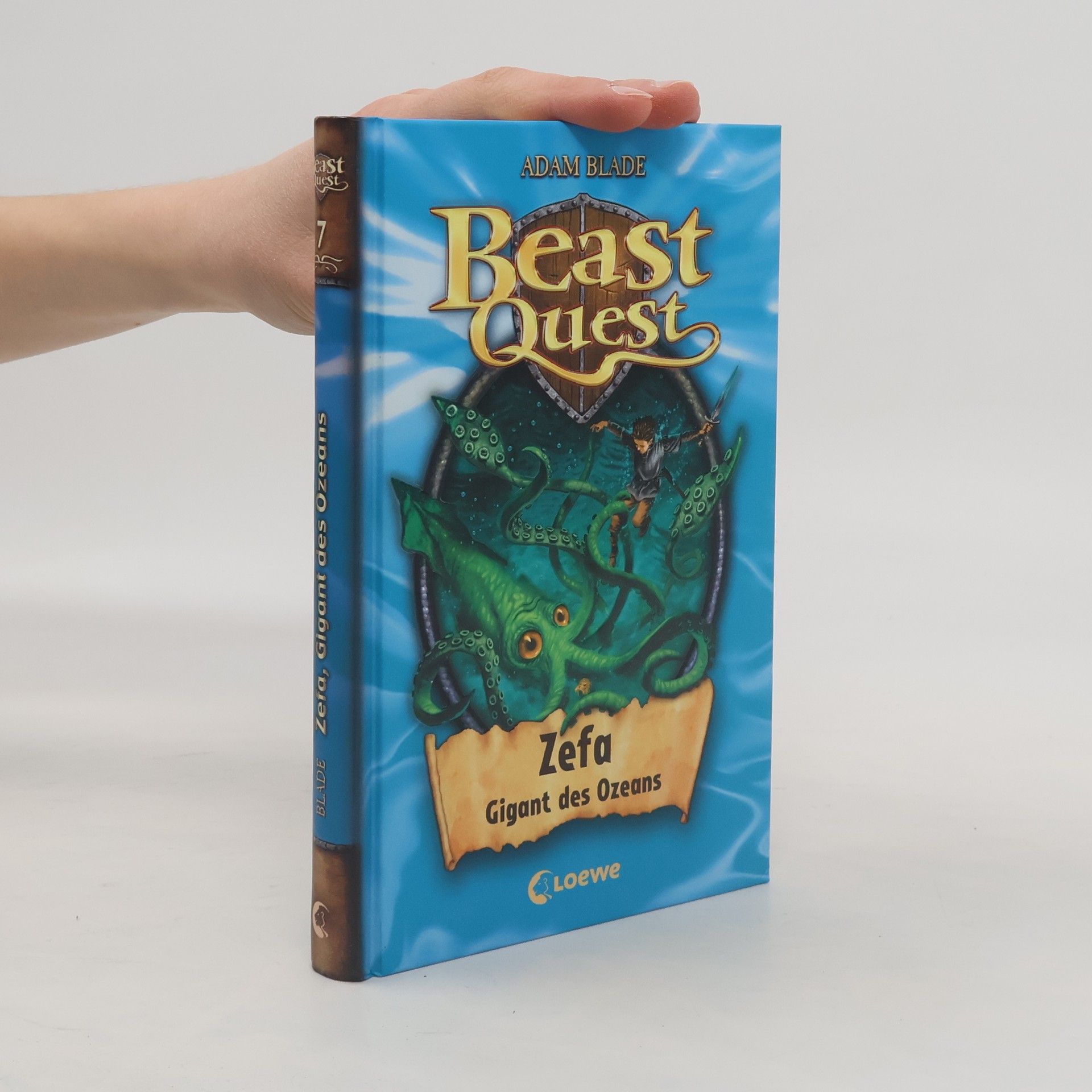 Adam Blade Beast Quest 7 - Zefa, Gigant des Ozeans