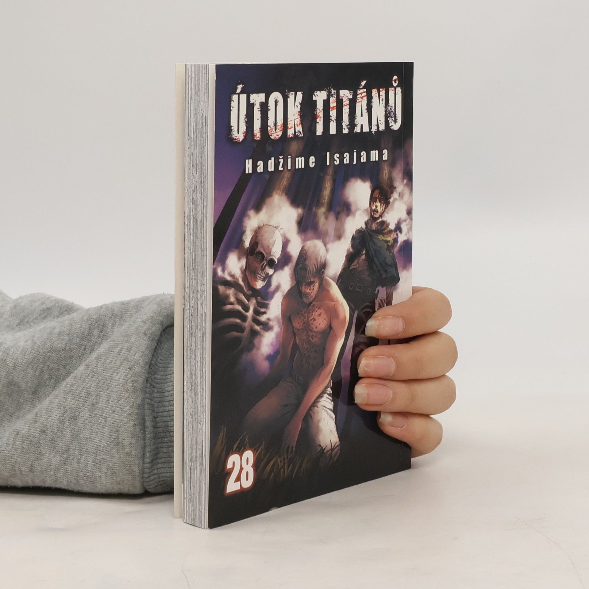 Hajime Isayama Útok titánů. 28