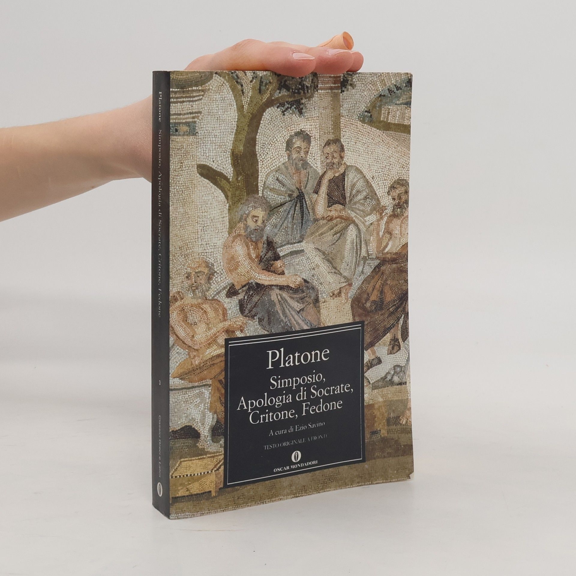 Platón Simposio-Apologia di Socrate-Critone-Fedone